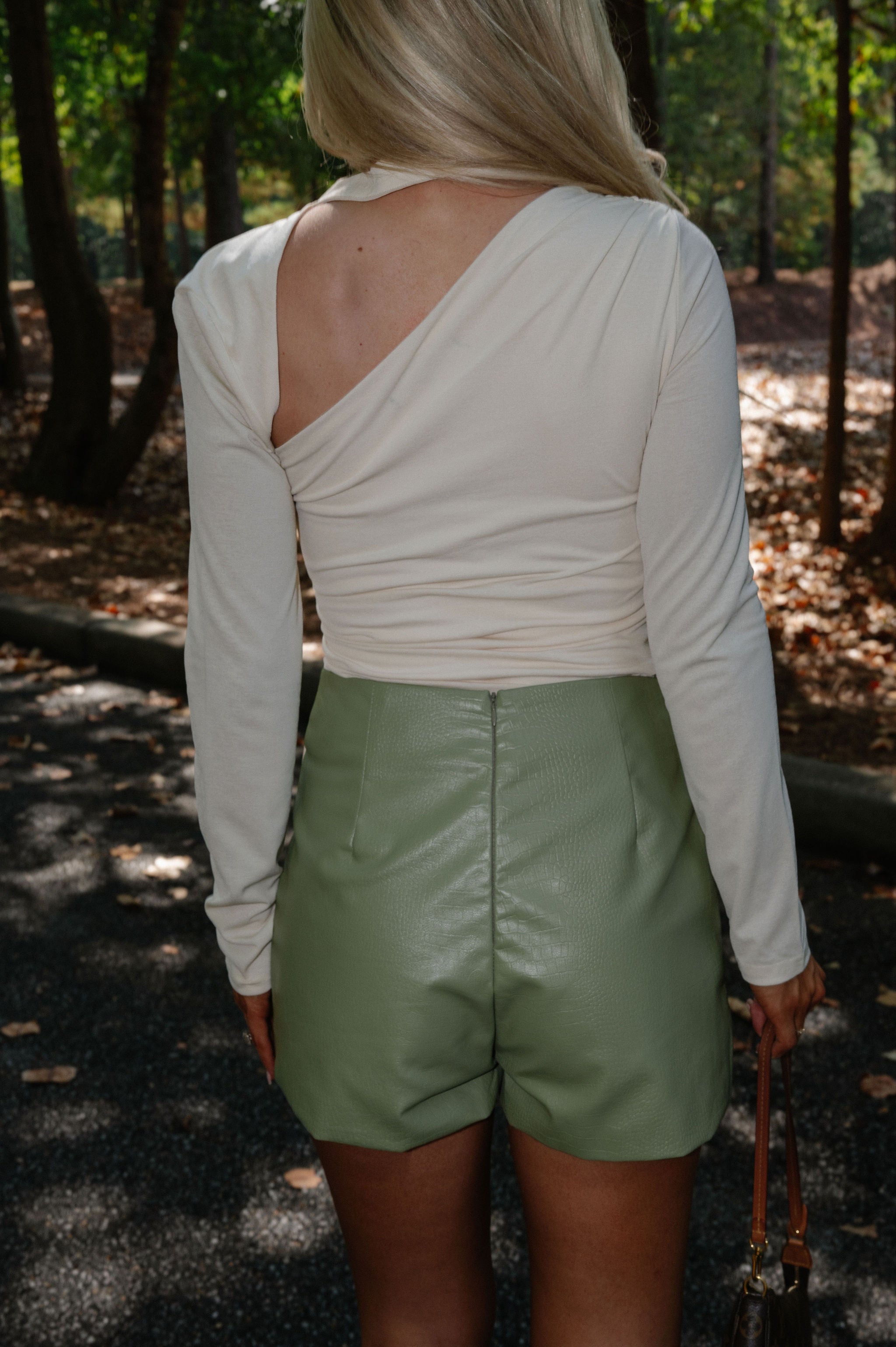 Jenny Cut Out Top- Cream