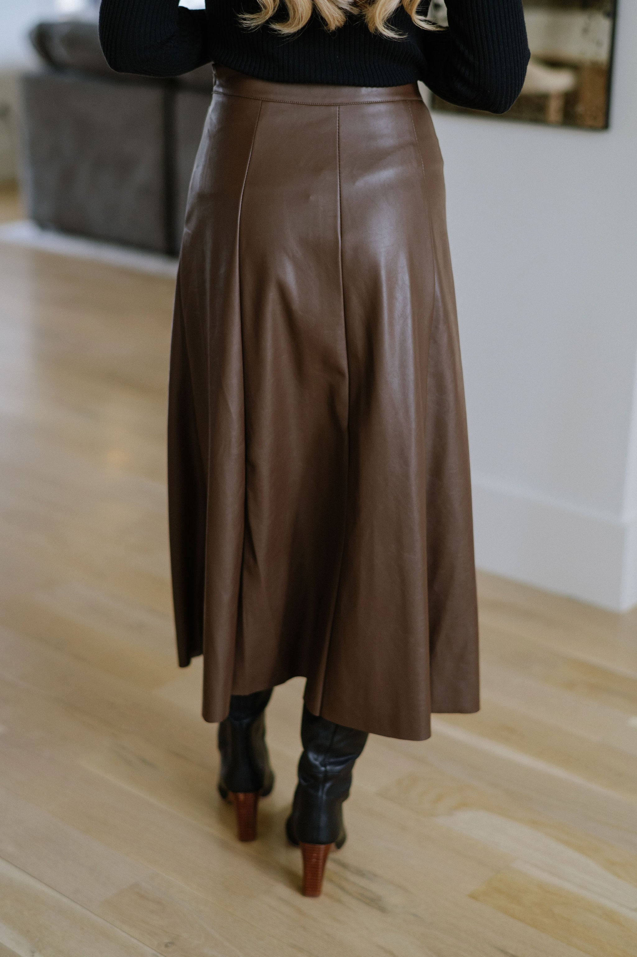 Barker Maxi Skirt-Cocoa