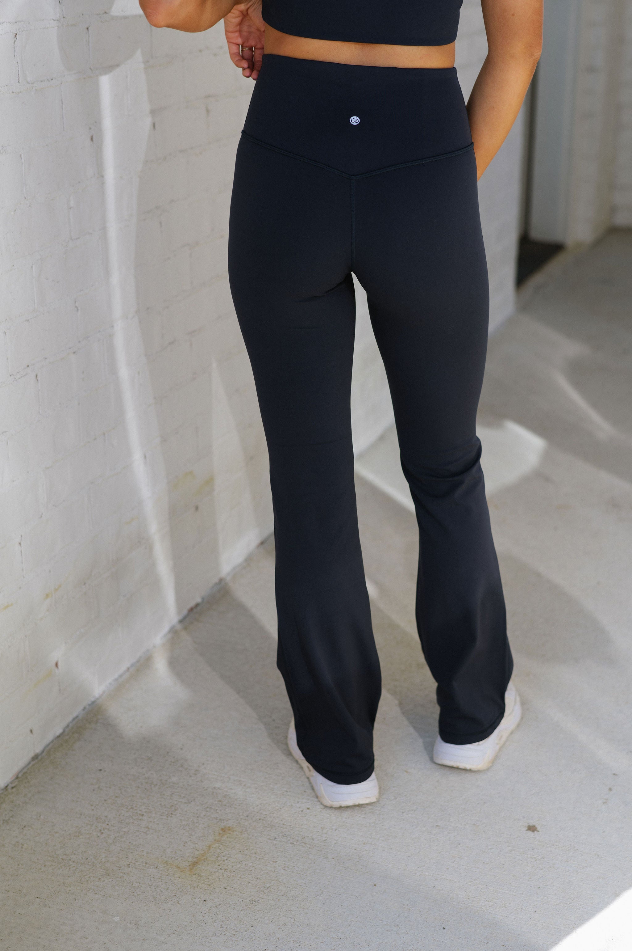 Butterluxe Flare Leggings Set-True Navy