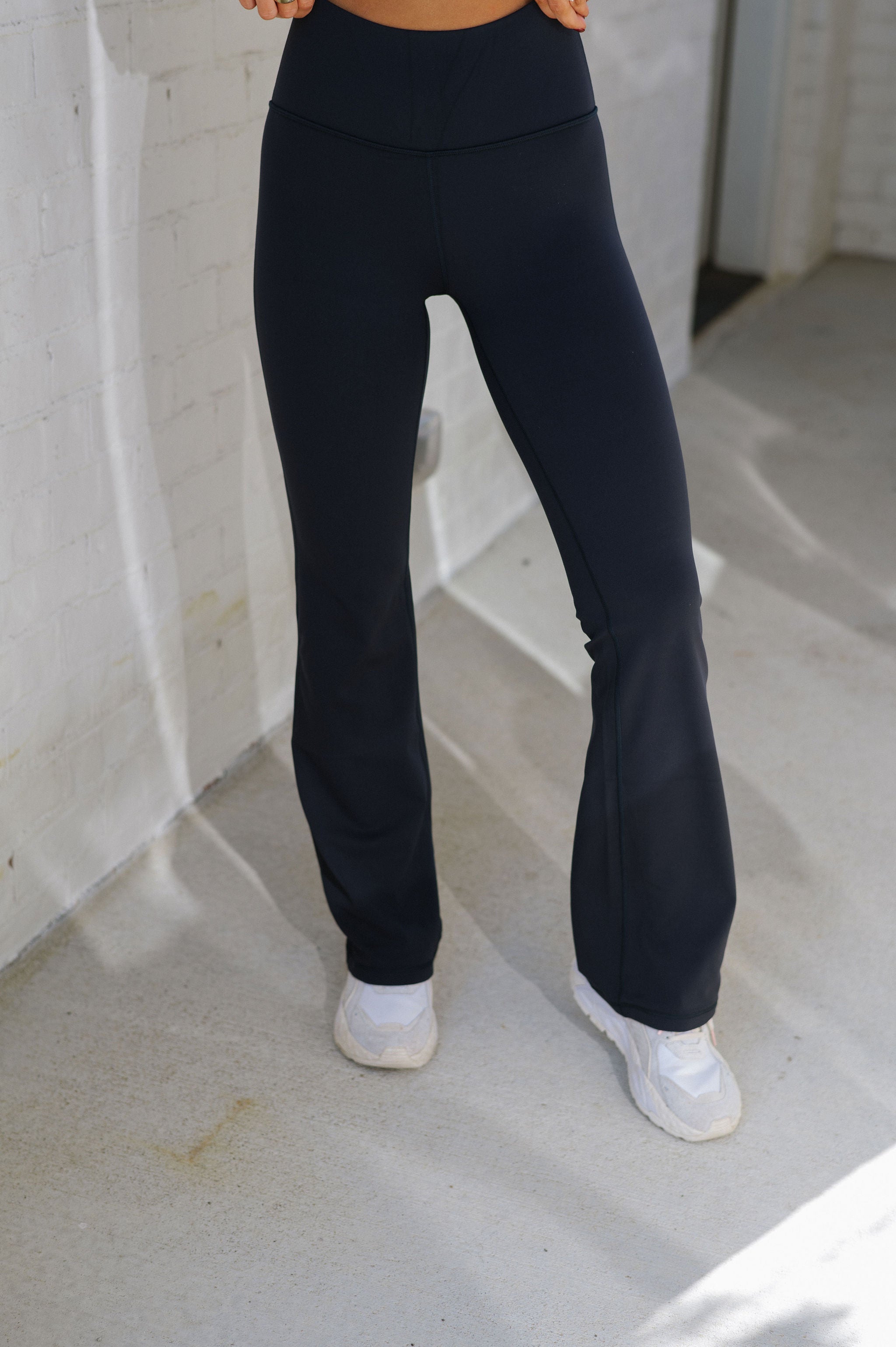 Butterluxe Flare Leggings Set-True Navy