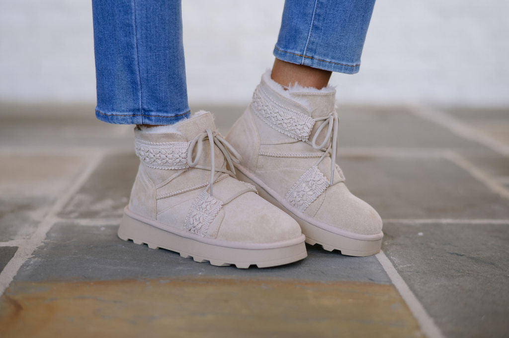 Matterhorn Booties- Natural