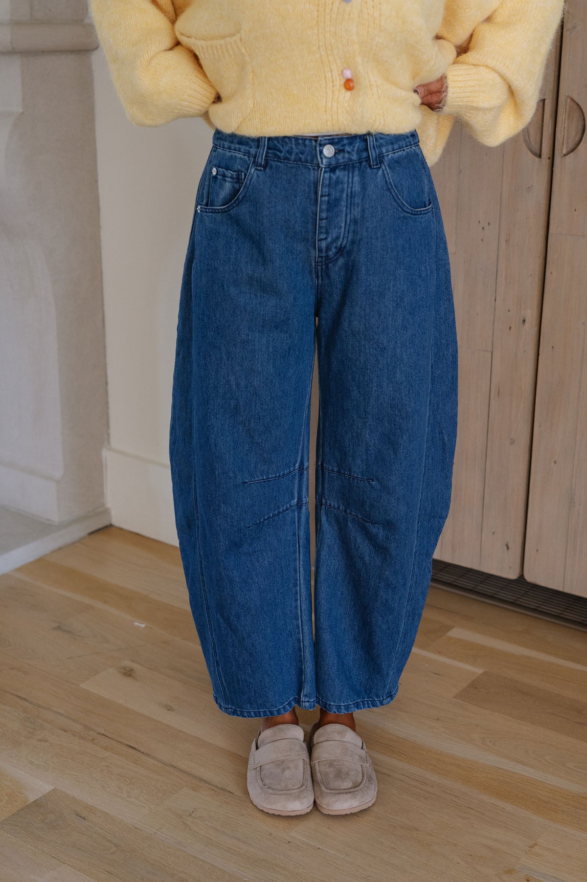 Chandler Barrel Jeans-Denim