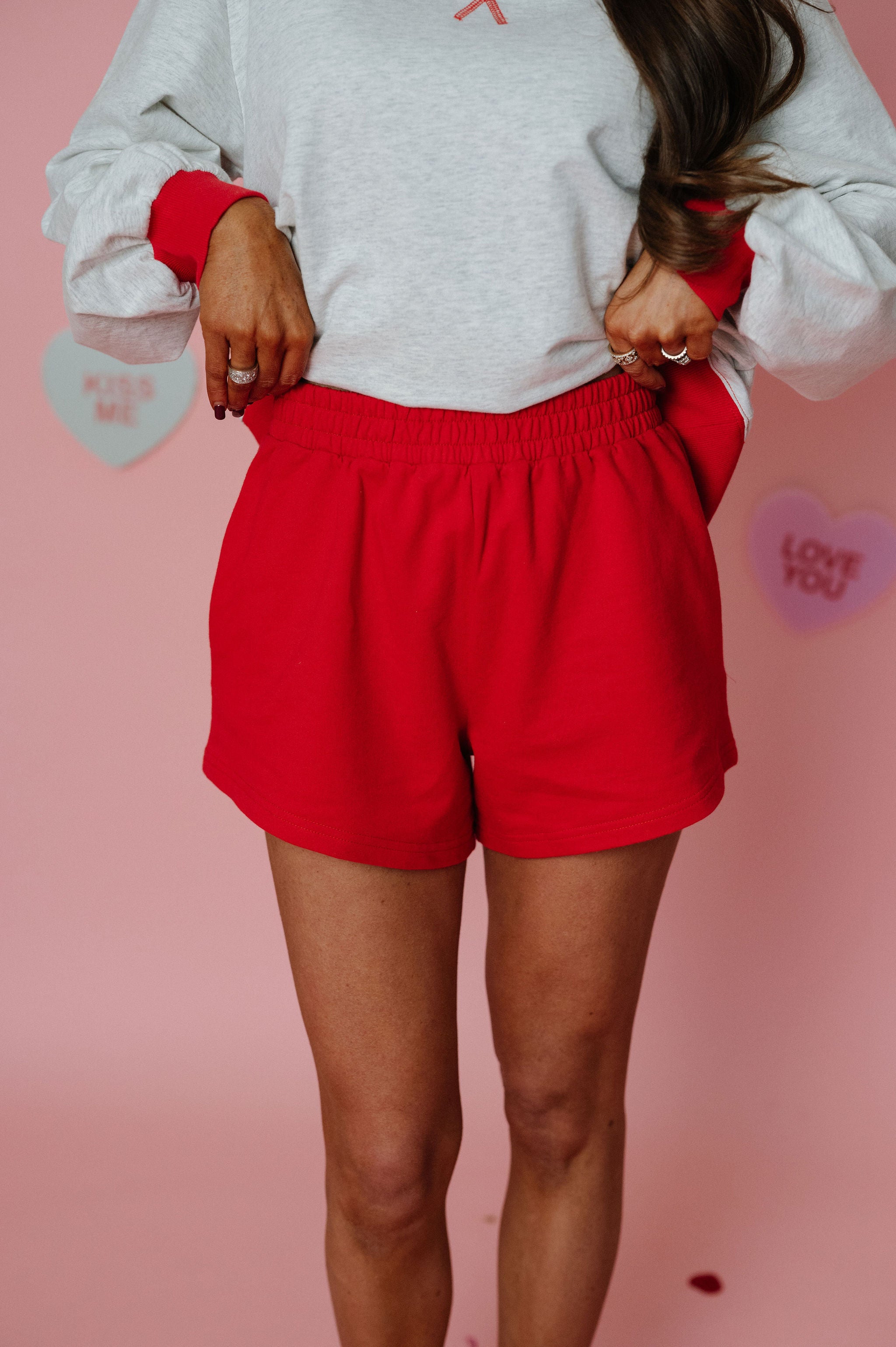 Kenny Shorts-Crimson