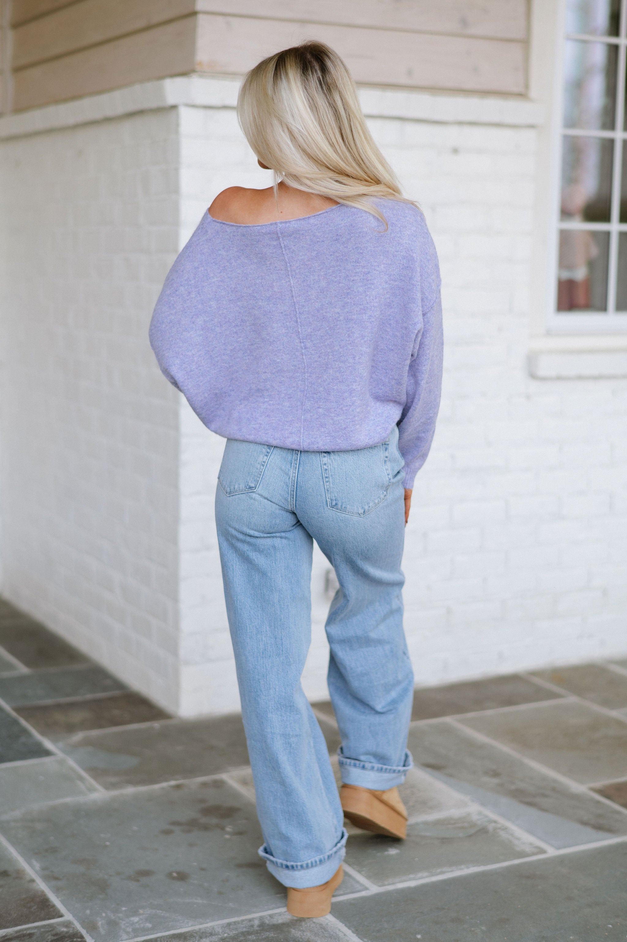 Barkley Sweater-Lilac