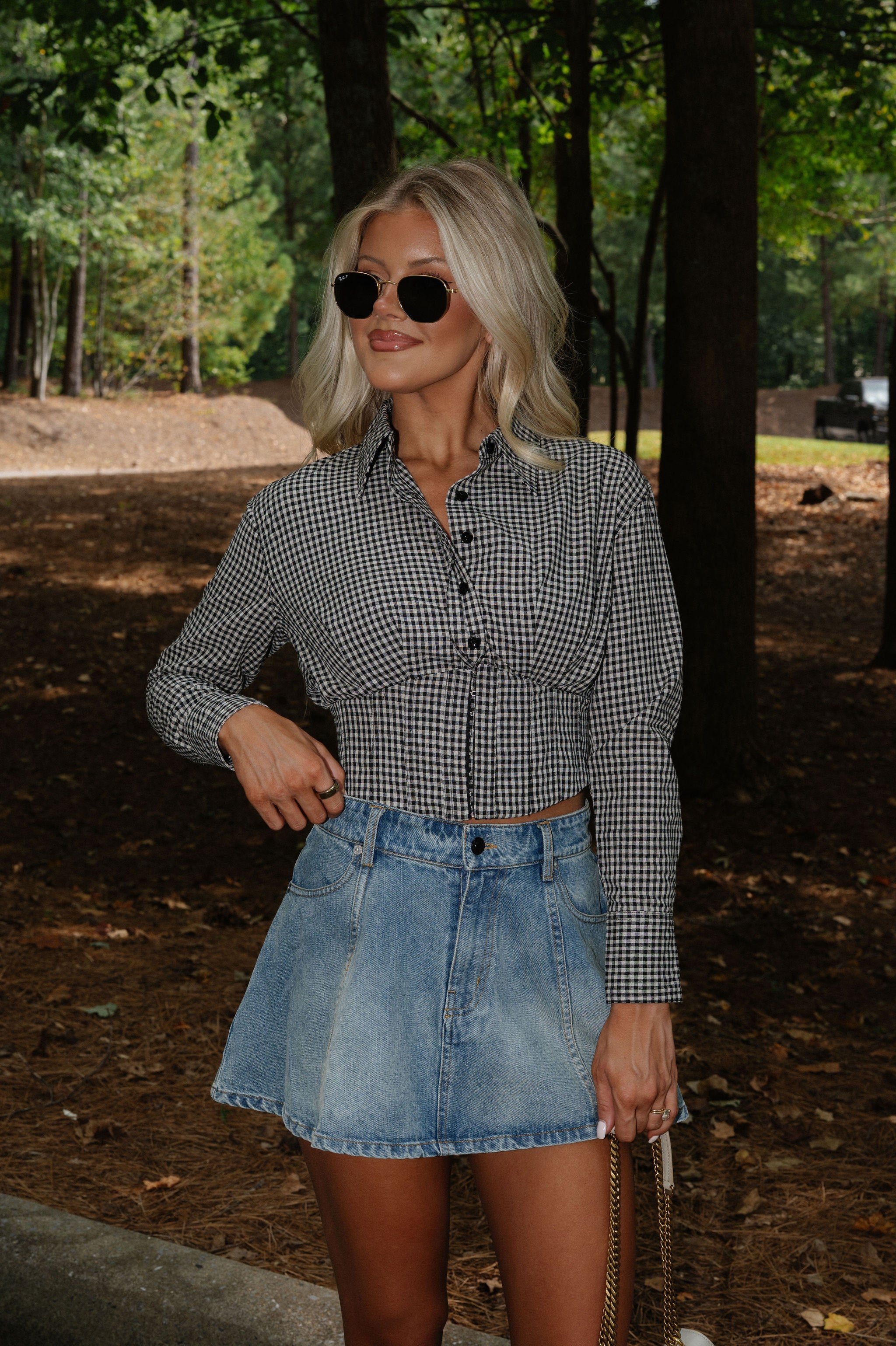 Langston Top-Black/Taupe