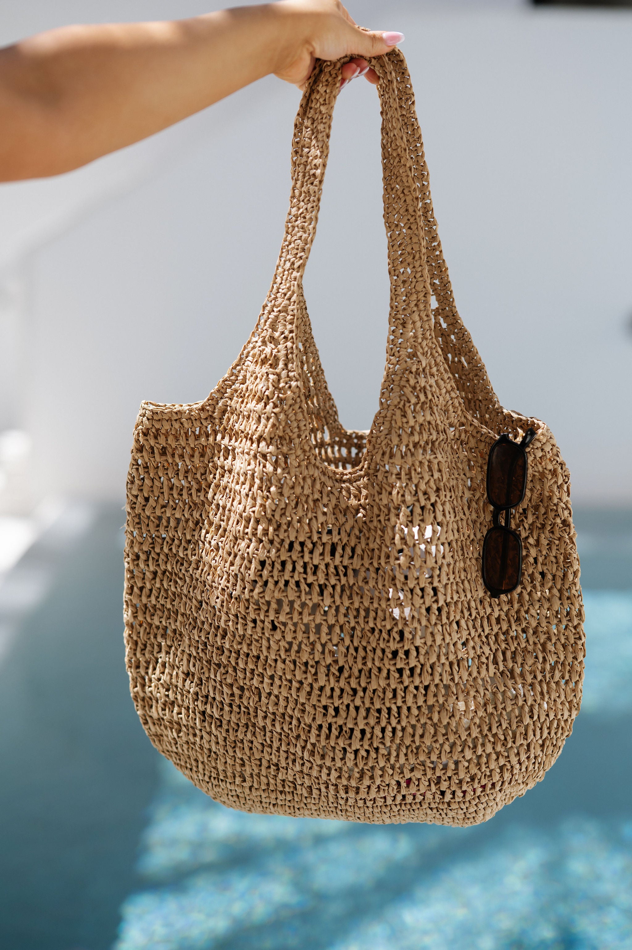 Braided Shoulder Bag Tote