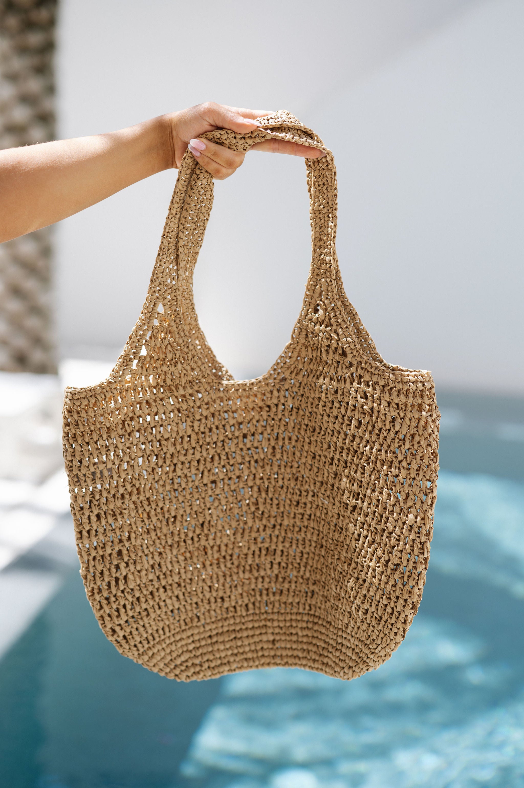 Braided Shoulder Bag Tote