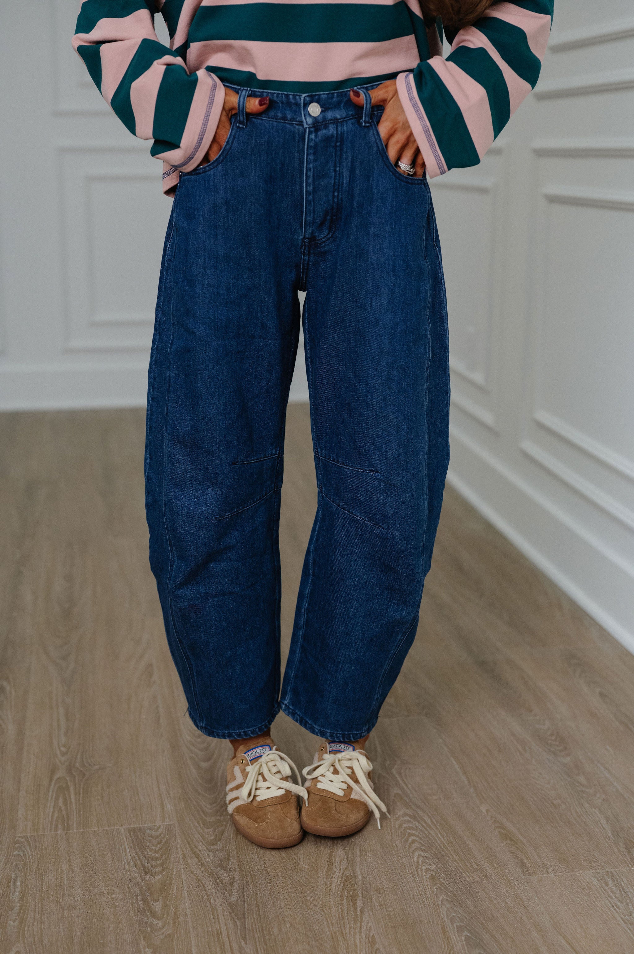 Chandler Barrel Jeans-Denim