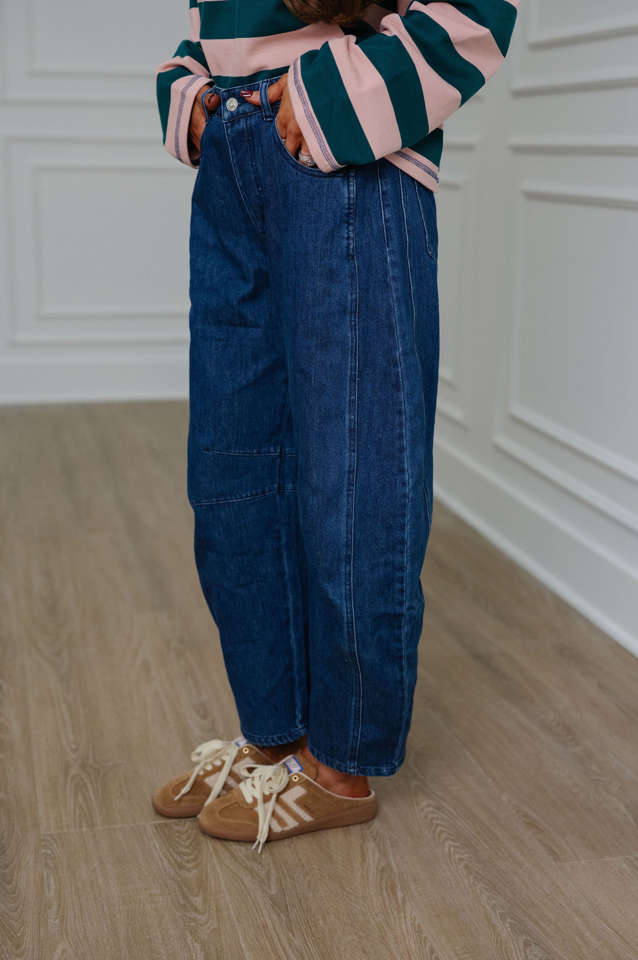 Chandler Barrel Jeans-Denim