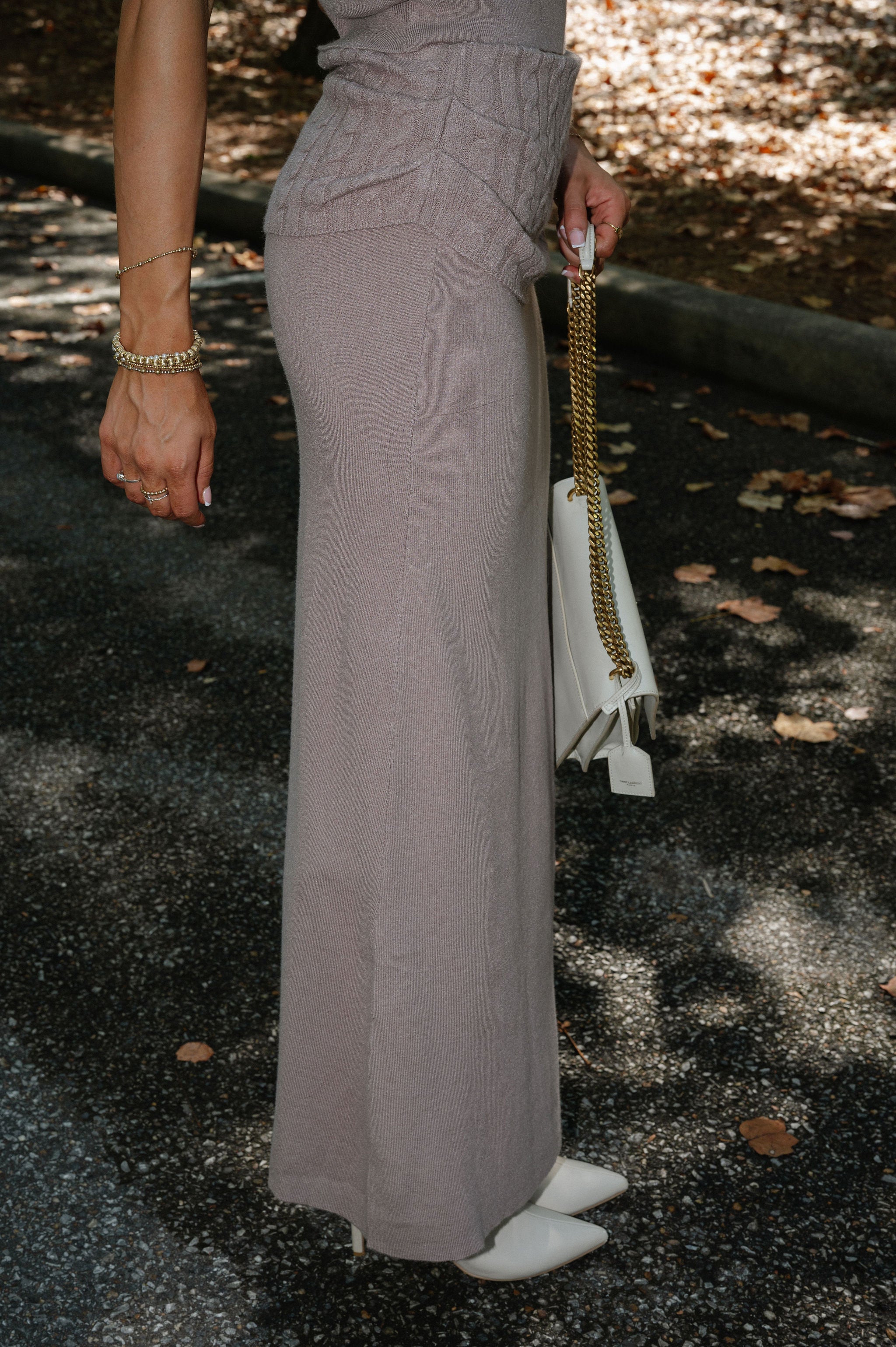Arden Skirt Set- Taupe