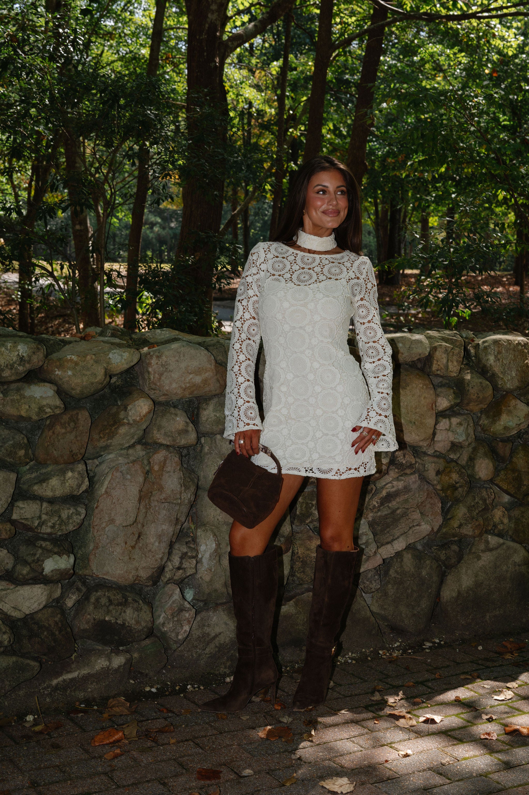PREORDER/Crochet Bell Sleeve Dress-Cream//PREORDER 11/20