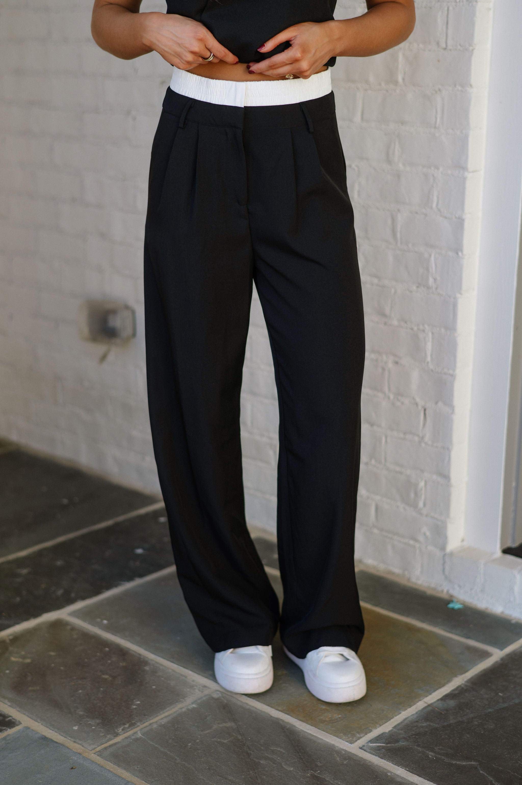 Ivana Dress Pants- Black