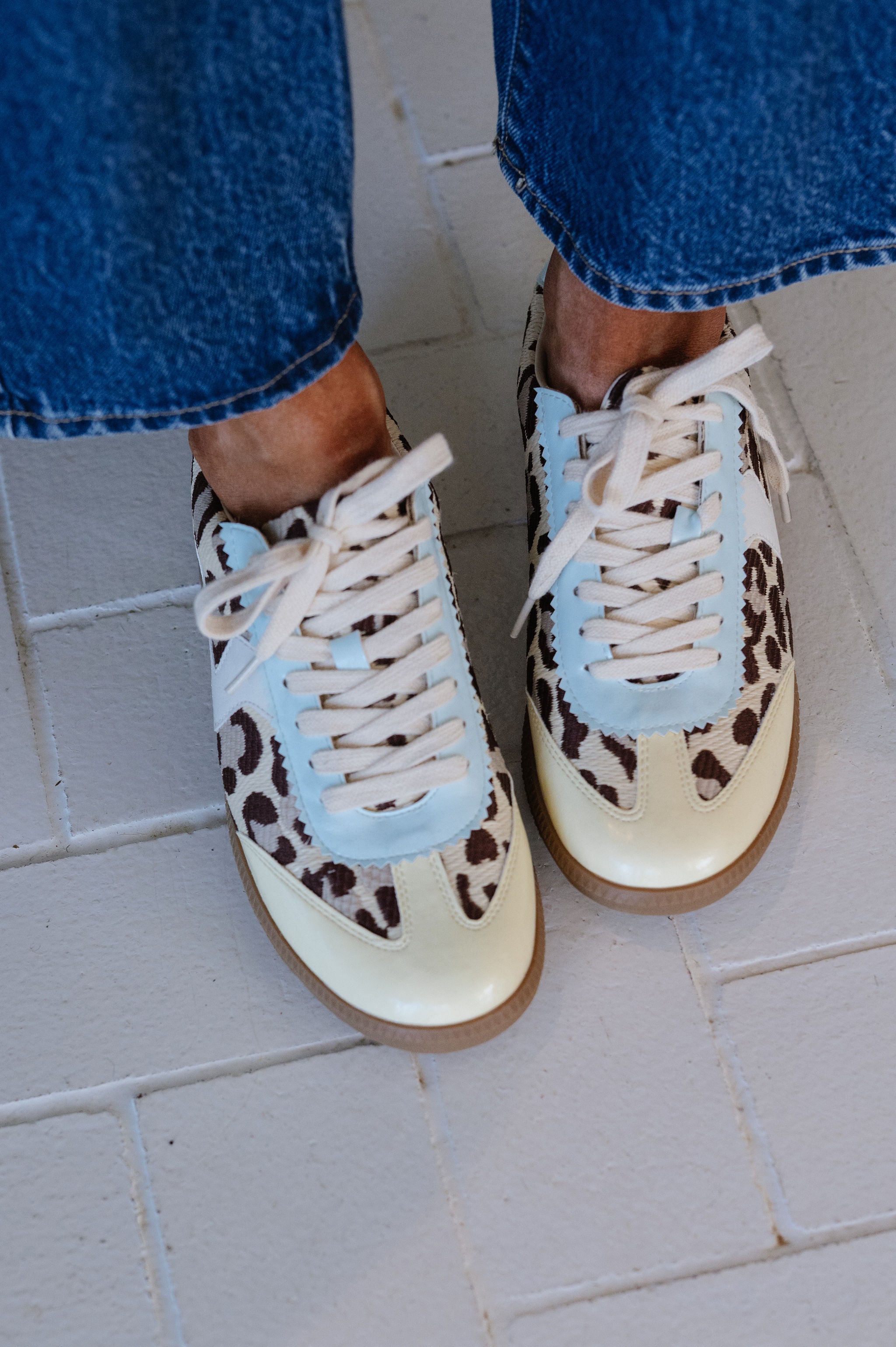 The Kyla Sneaker-Leopard