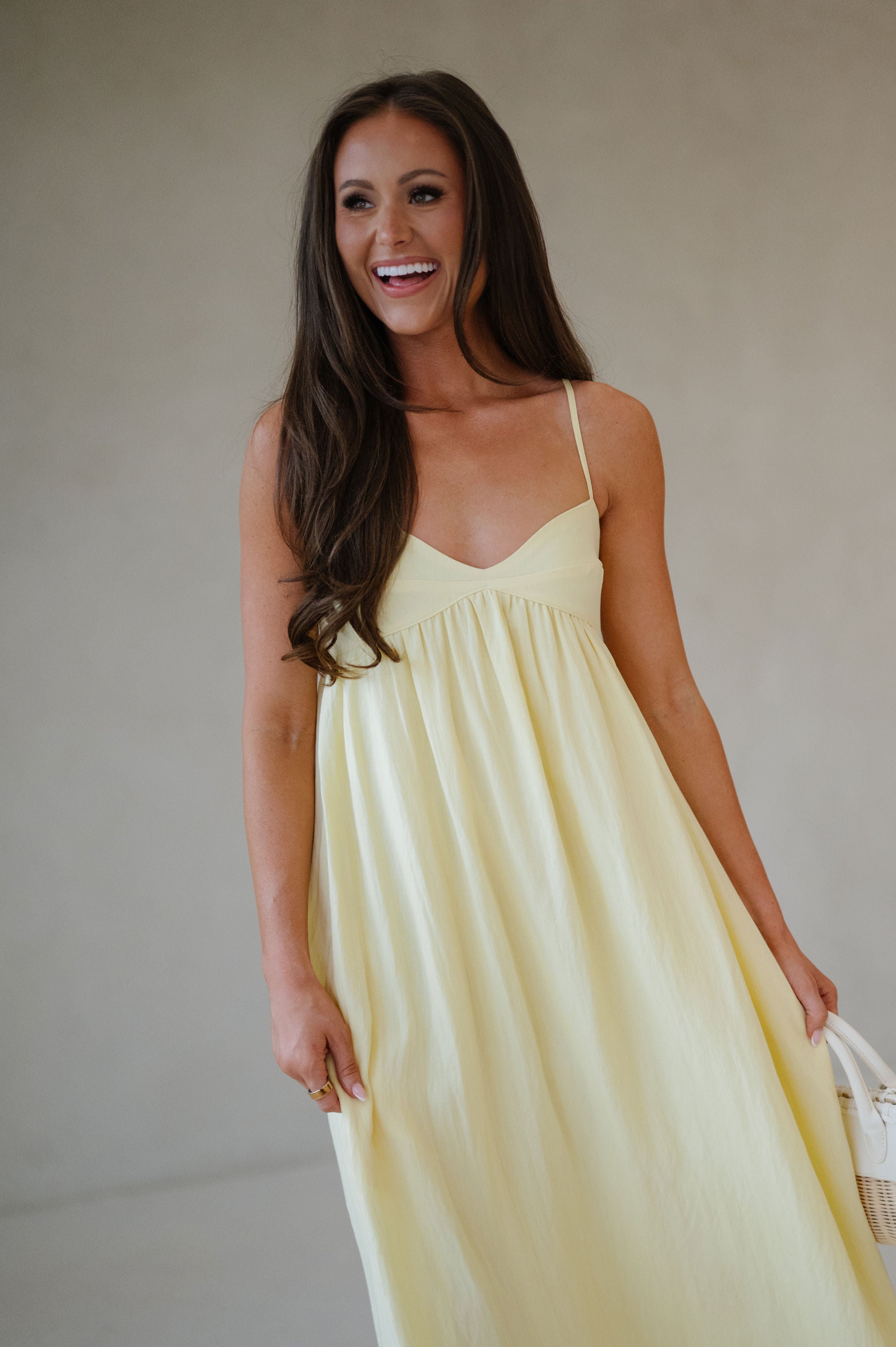 Sunny Maxi Dress-Lemon