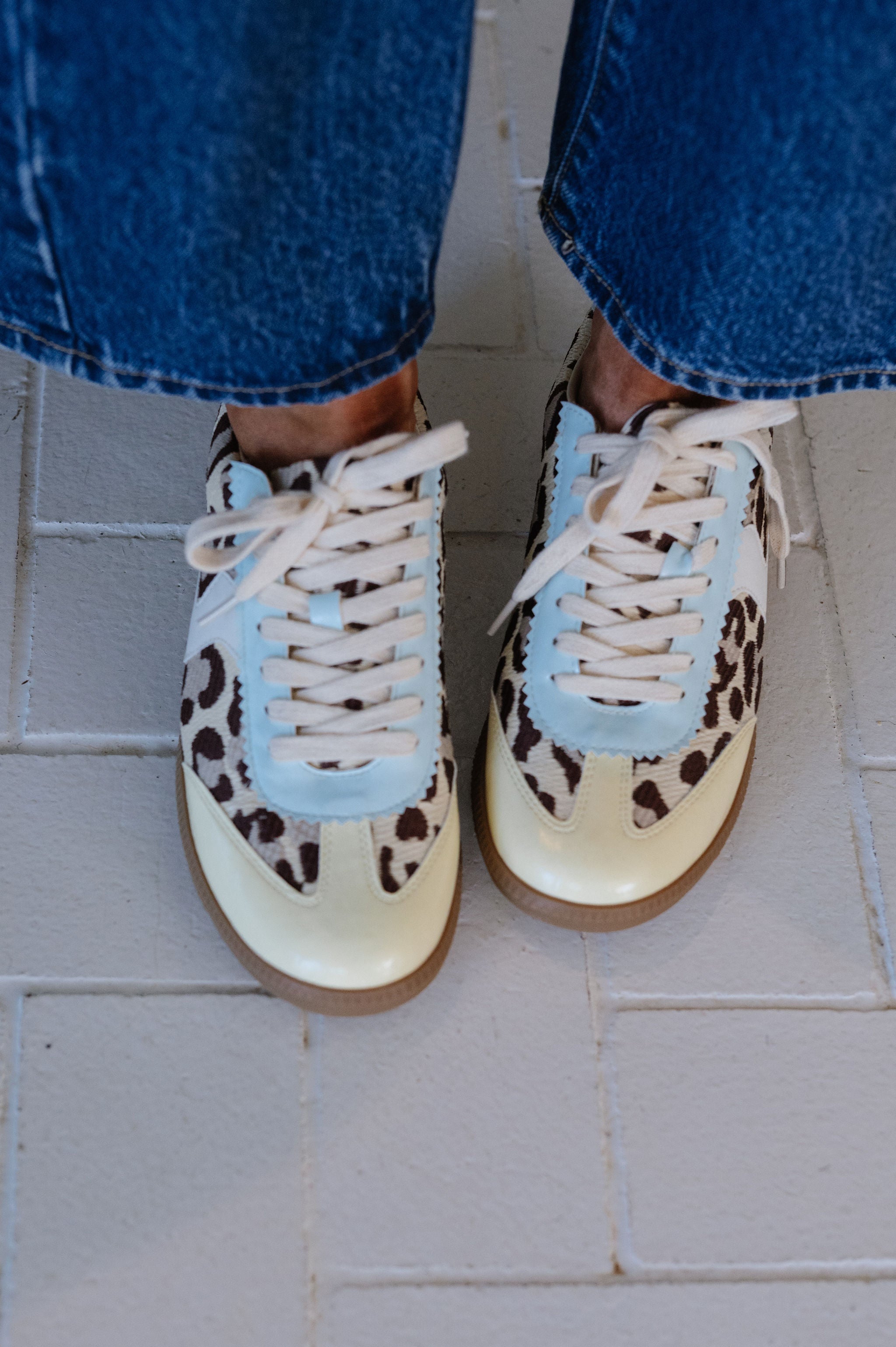 The Kyla Sneaker-Leopard