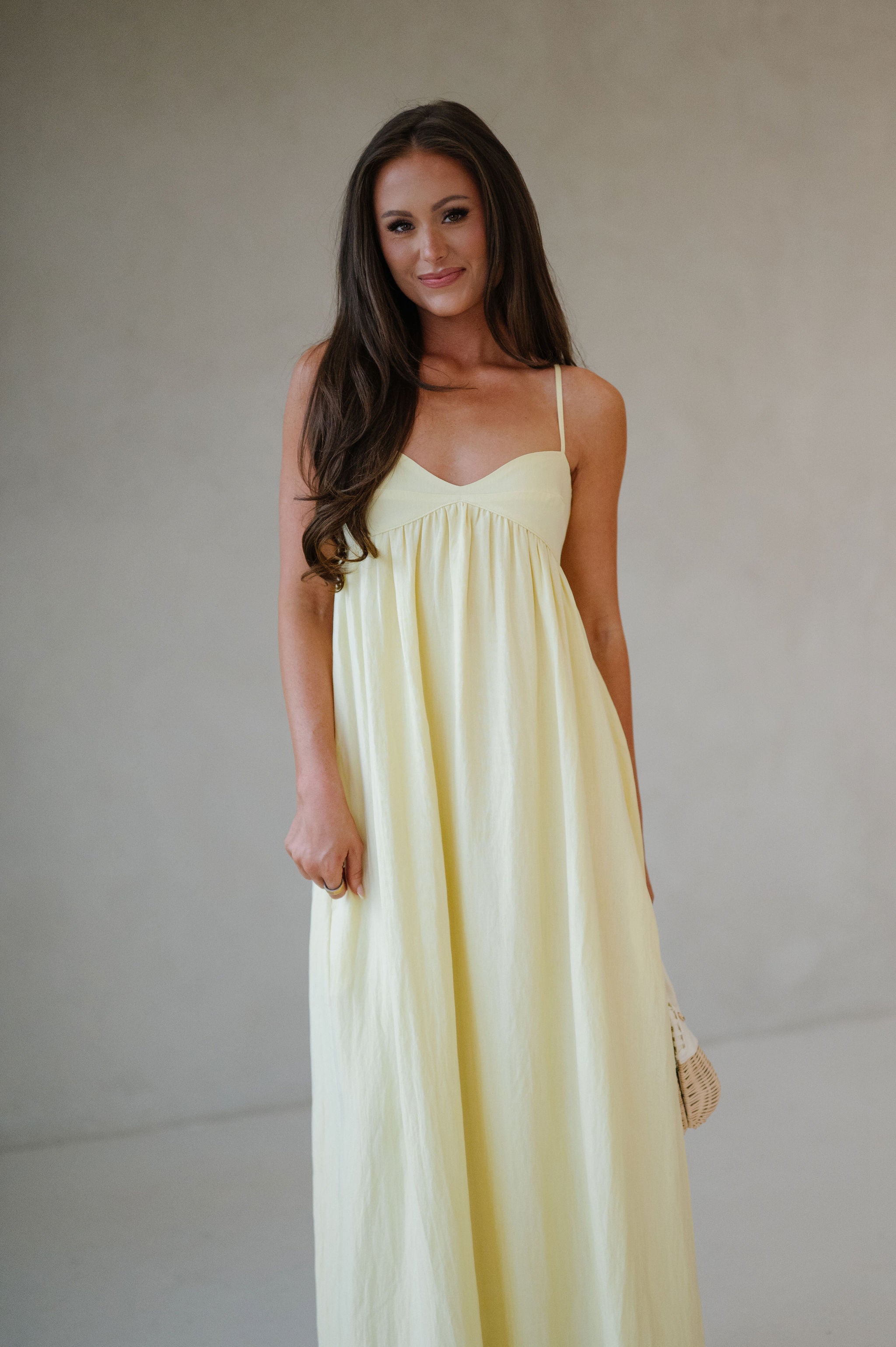 Sunny Maxi Dress-Lemon