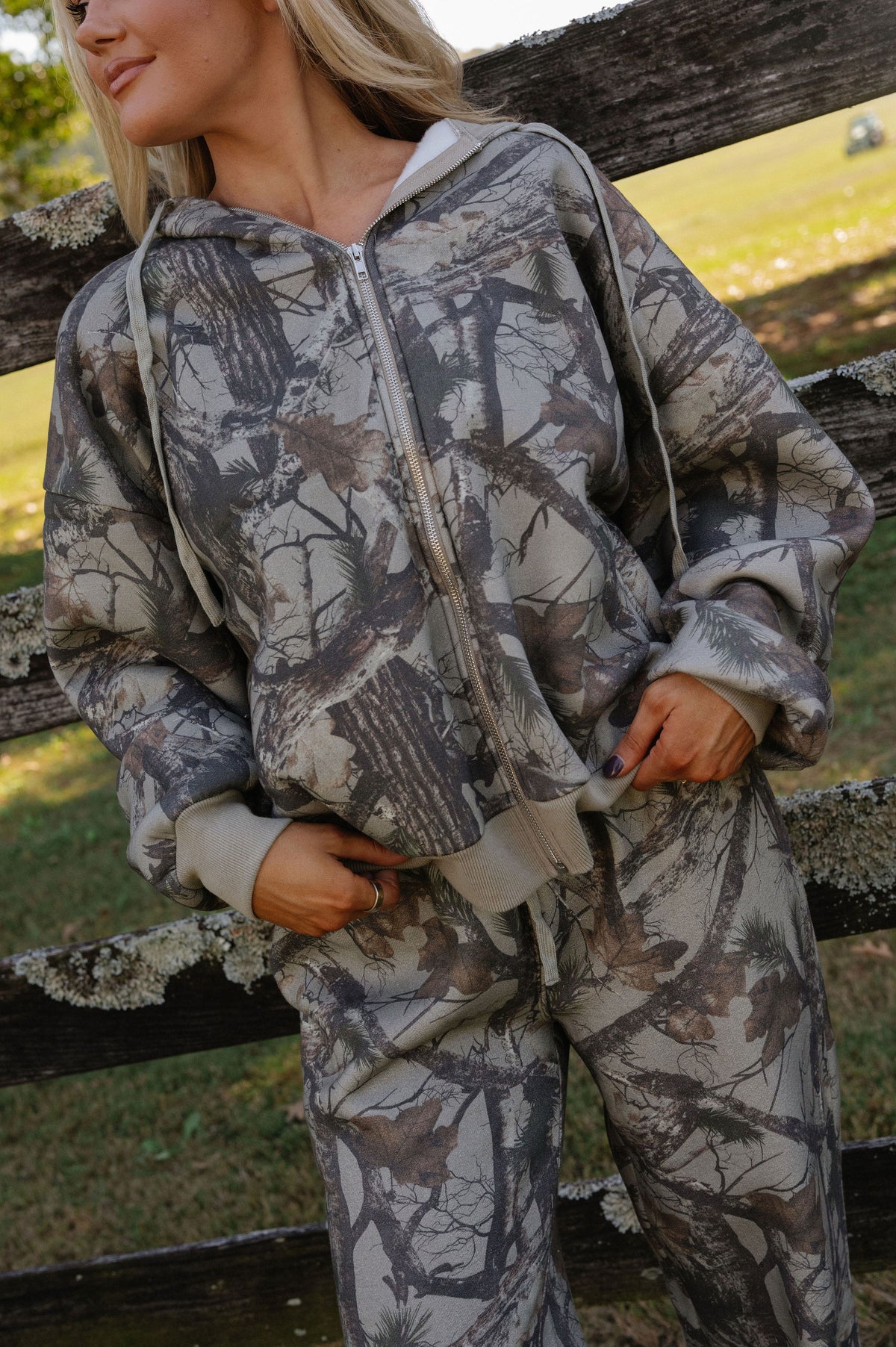 Zoe Camo Hoodie