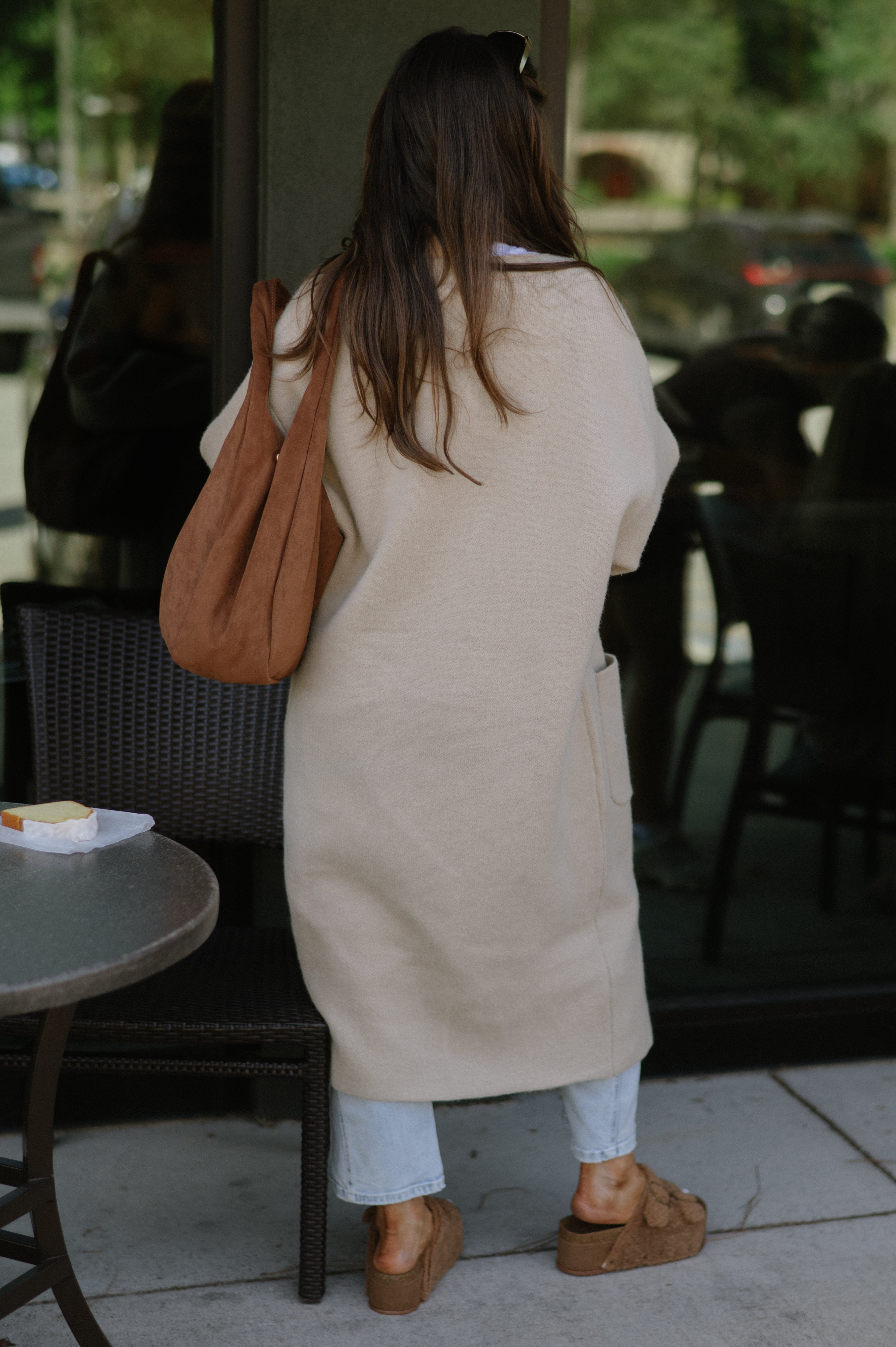 PREORDER Beverly Oversized Cardigan- Beige PREORDER 11/29