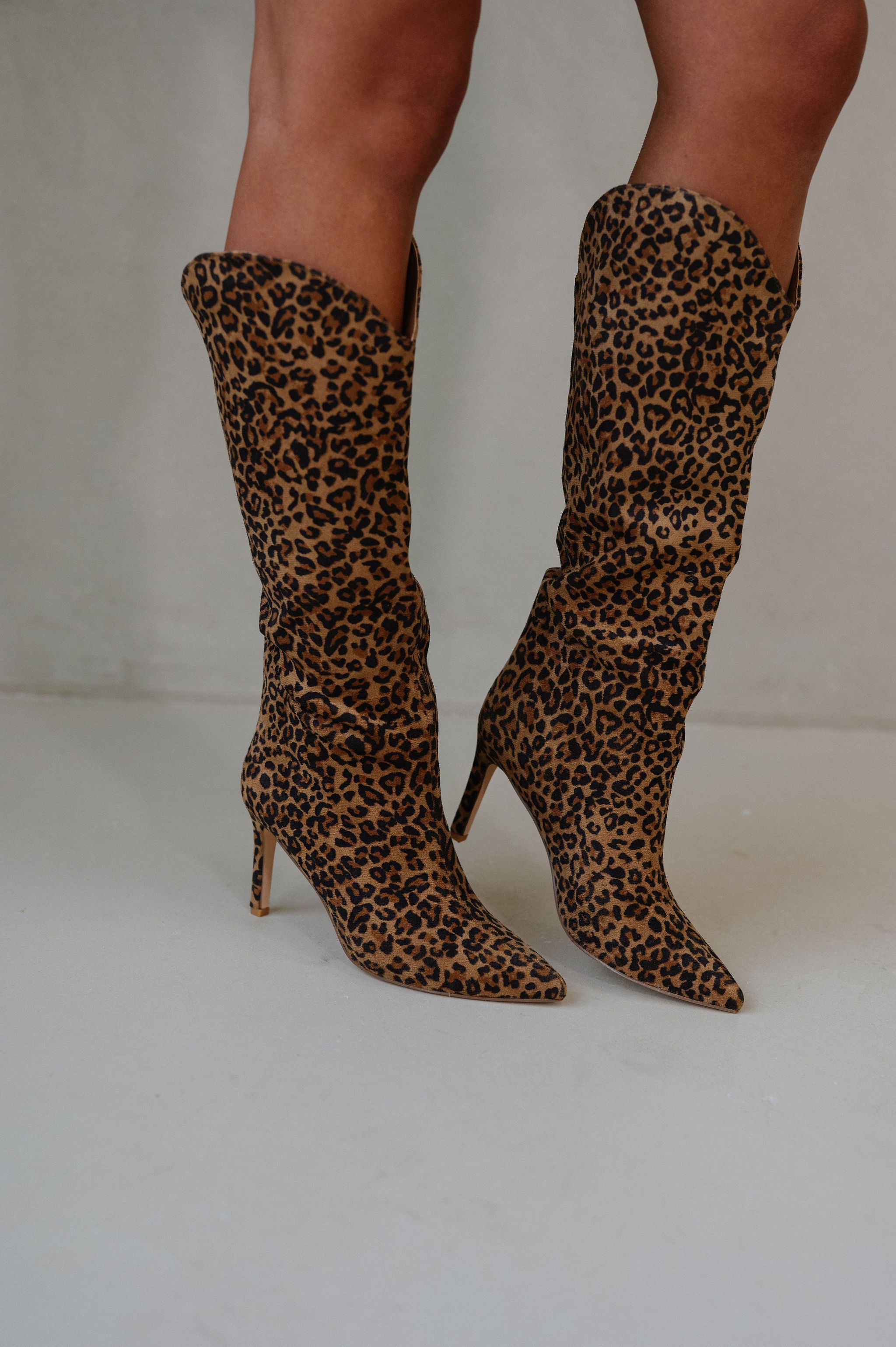 Fiora Boots- Leopard