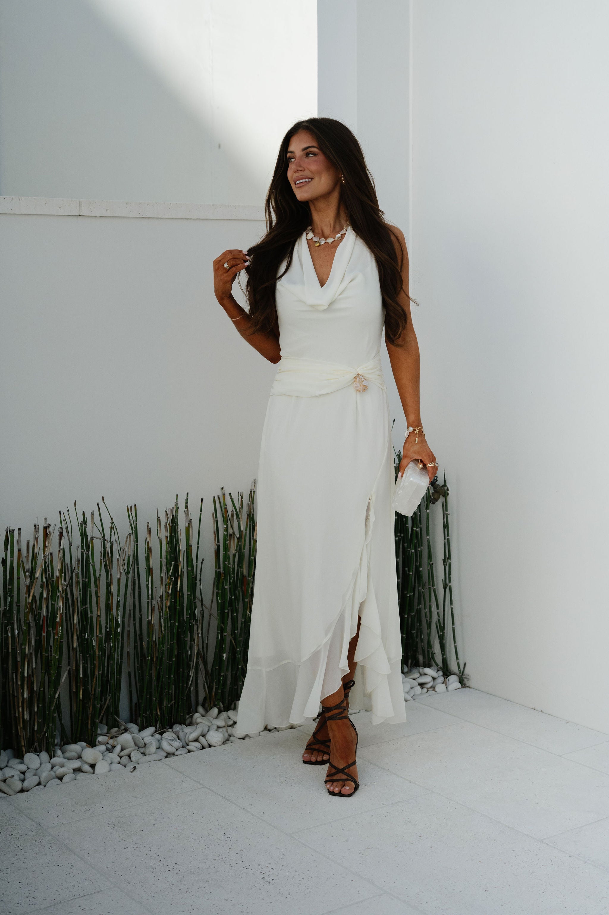 Jordan Hatler Dress-Eggshell