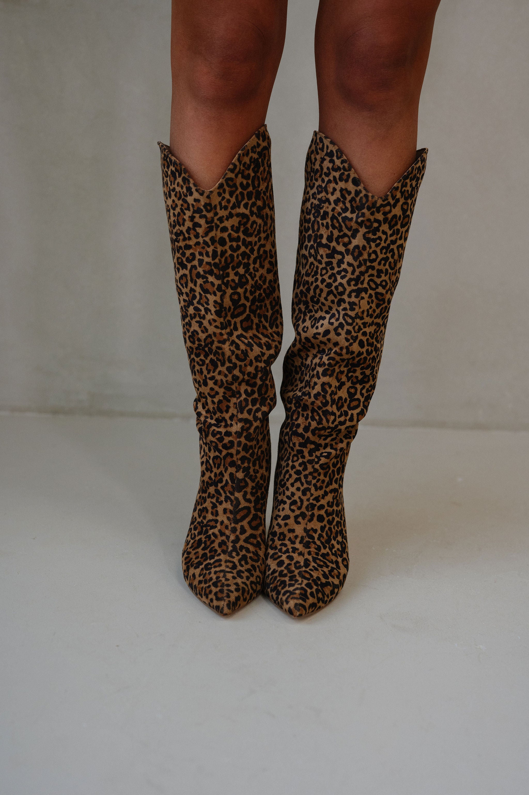 Fiora Boots- Leopard