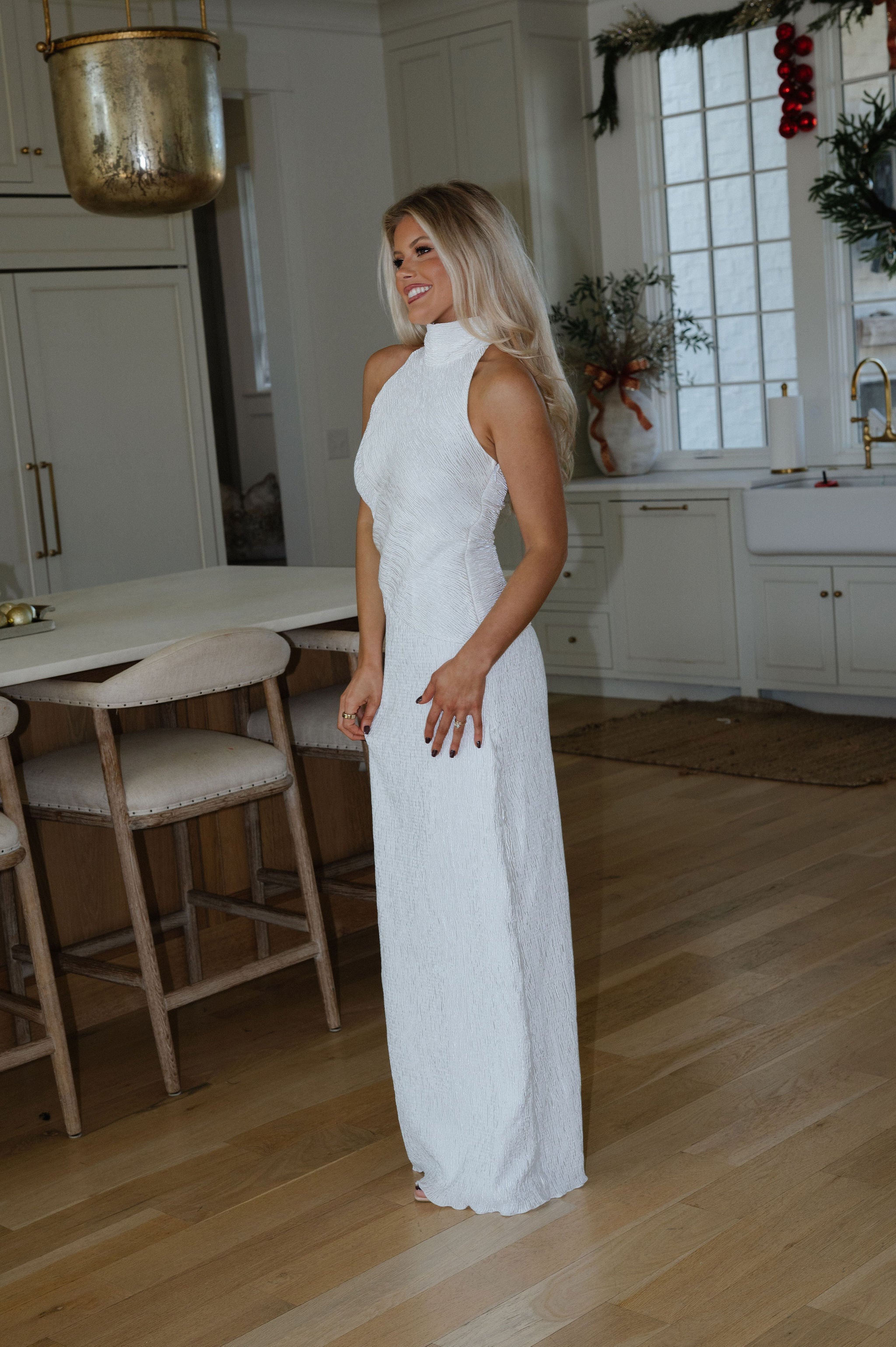 Sadie Maxi Gown-White