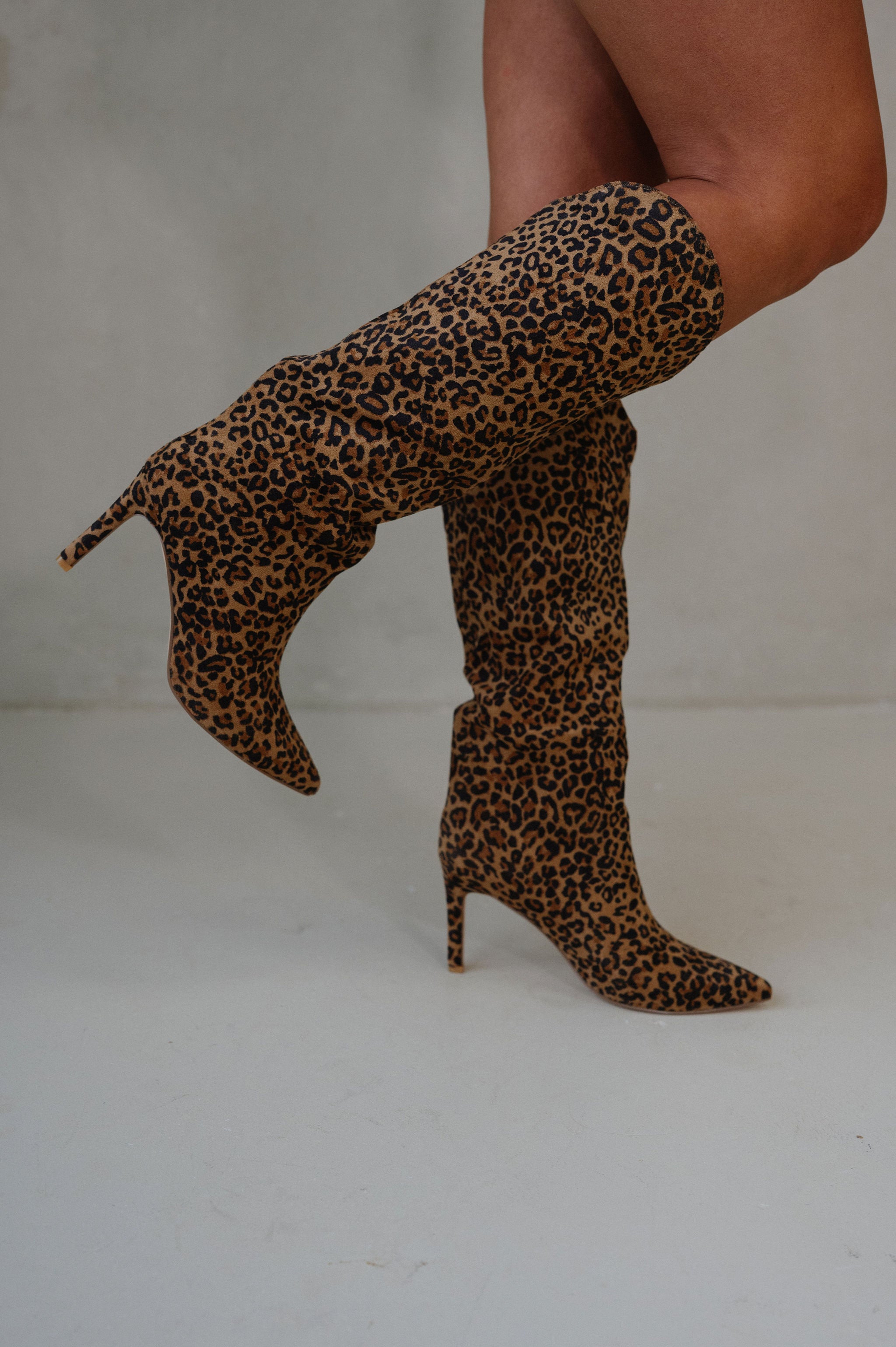 Fiora Boots- Leopard