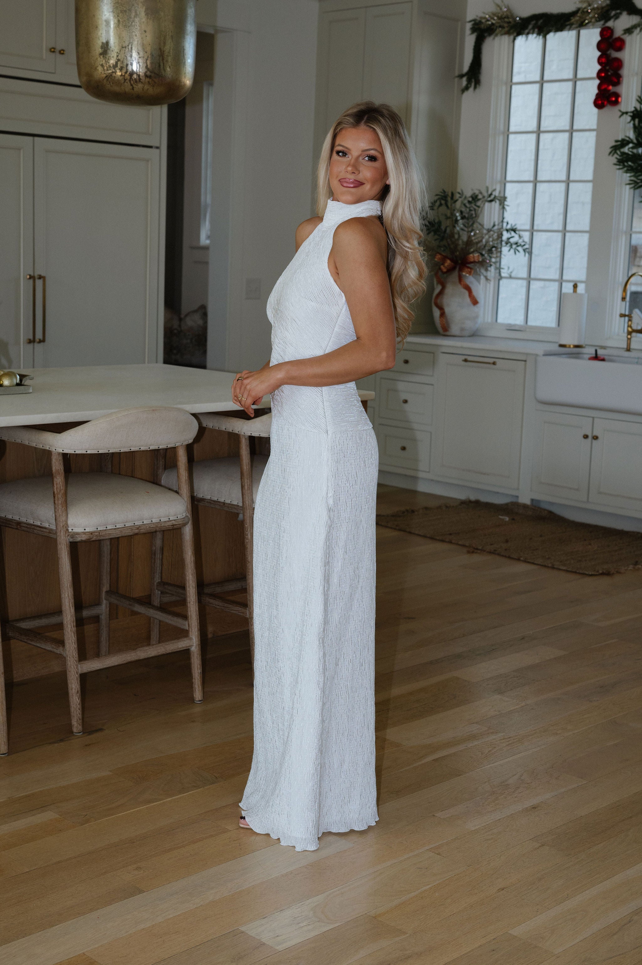 Sadie Maxi Gown-White
