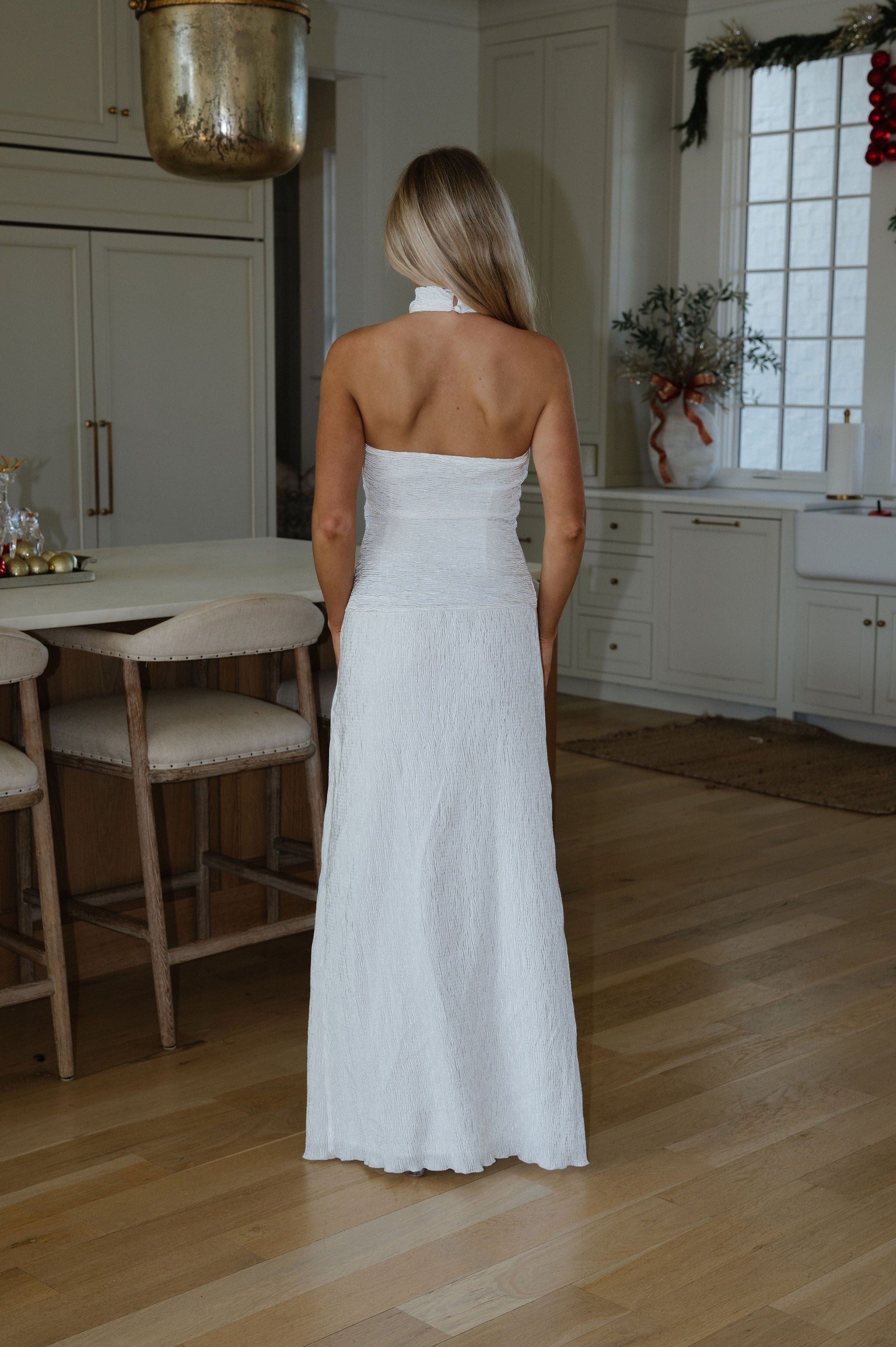 Sadie Maxi Gown-White