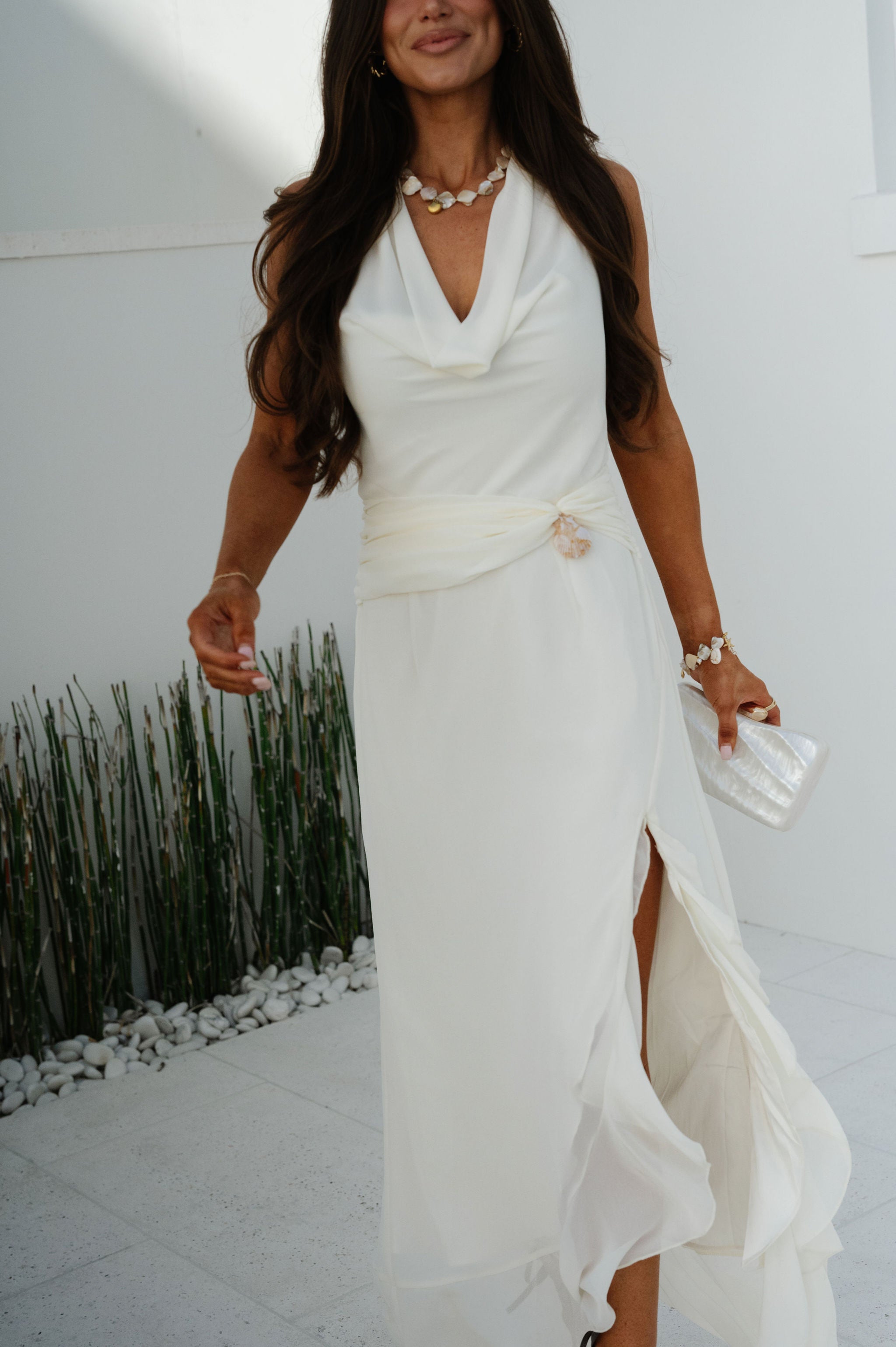 Jordan Hatler Dress-Eggshell