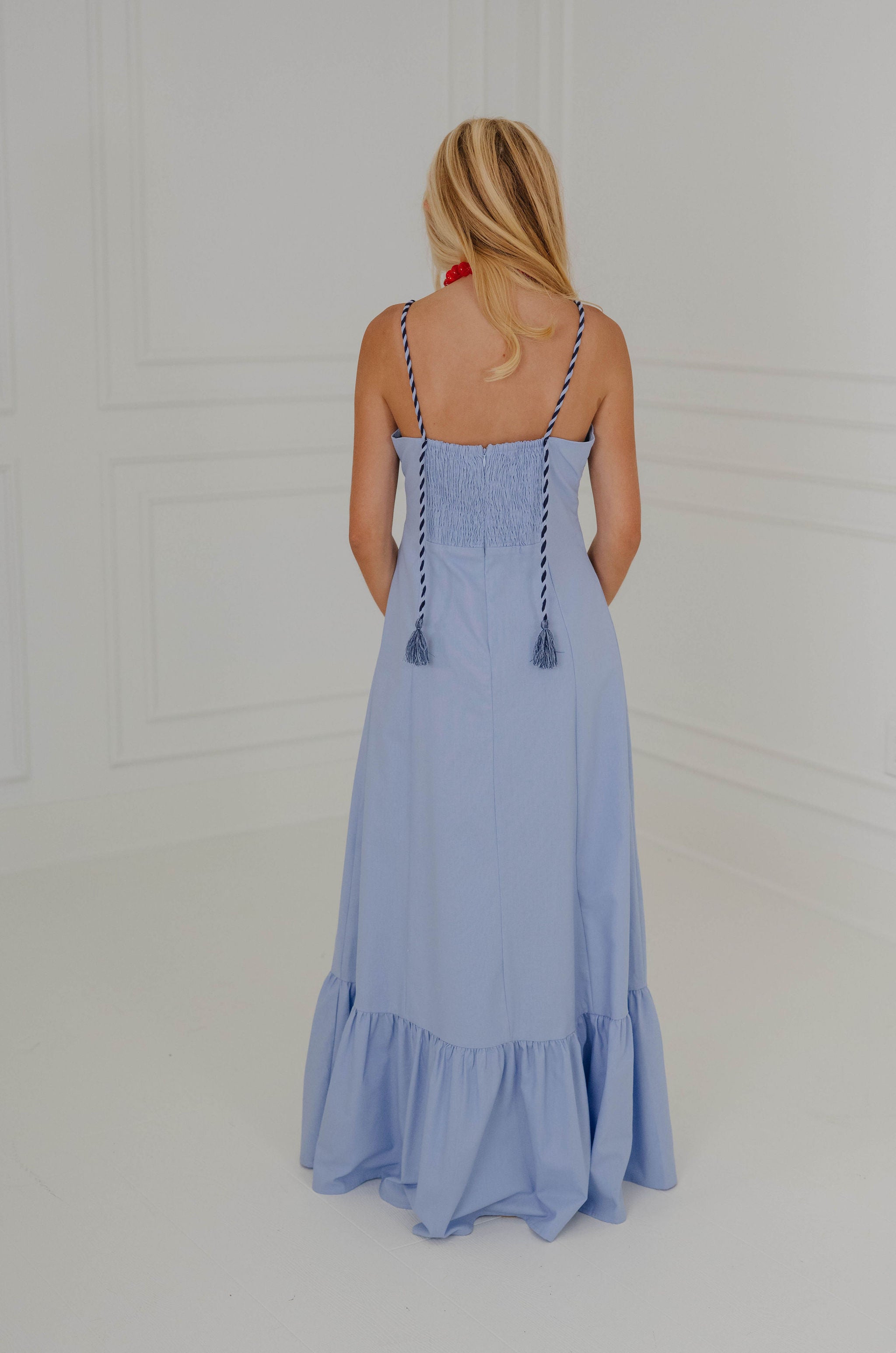 Kodi Maxi Dress-Sky Blue