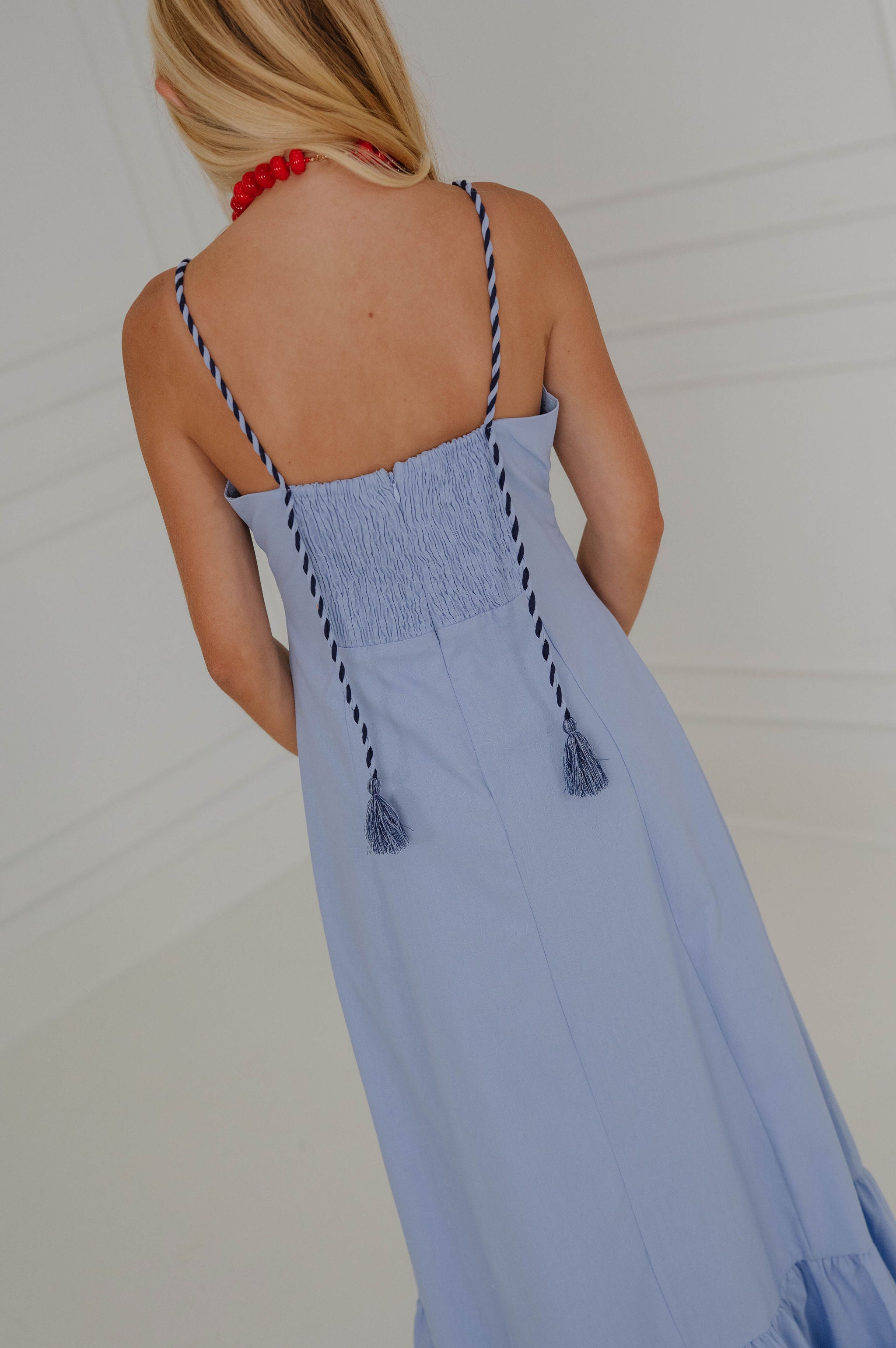 Kodi Maxi Dress-Sky Blue