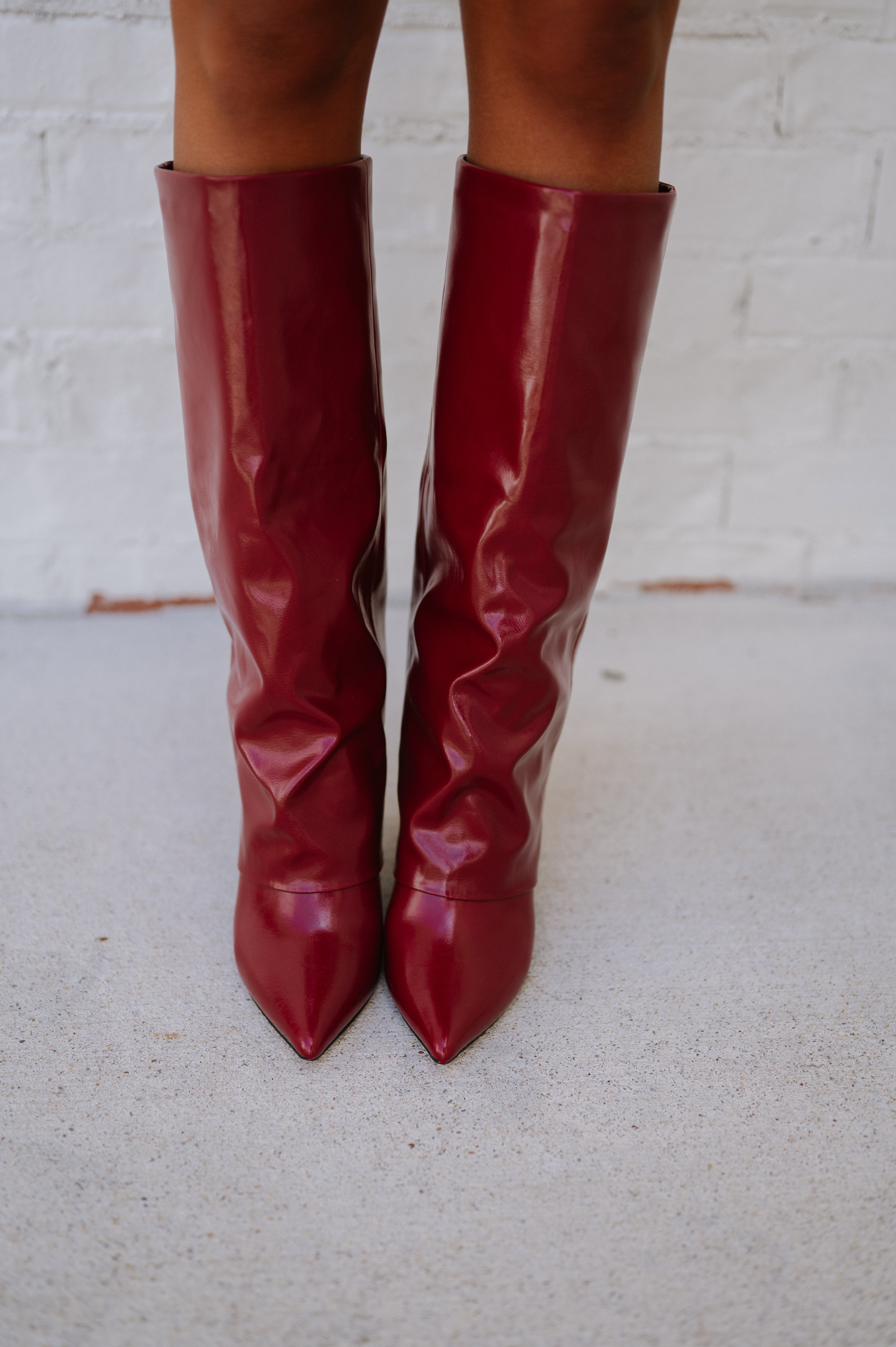 Fave Boots- Deep Red