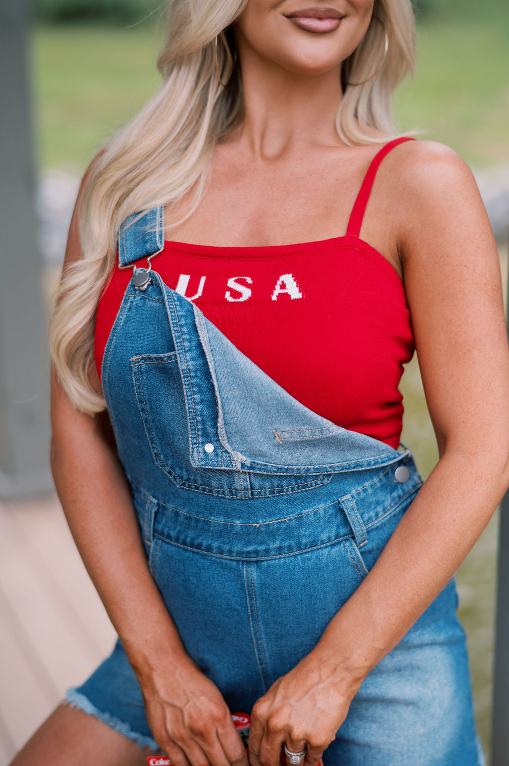 Quinn Vintage Overalls-Denim