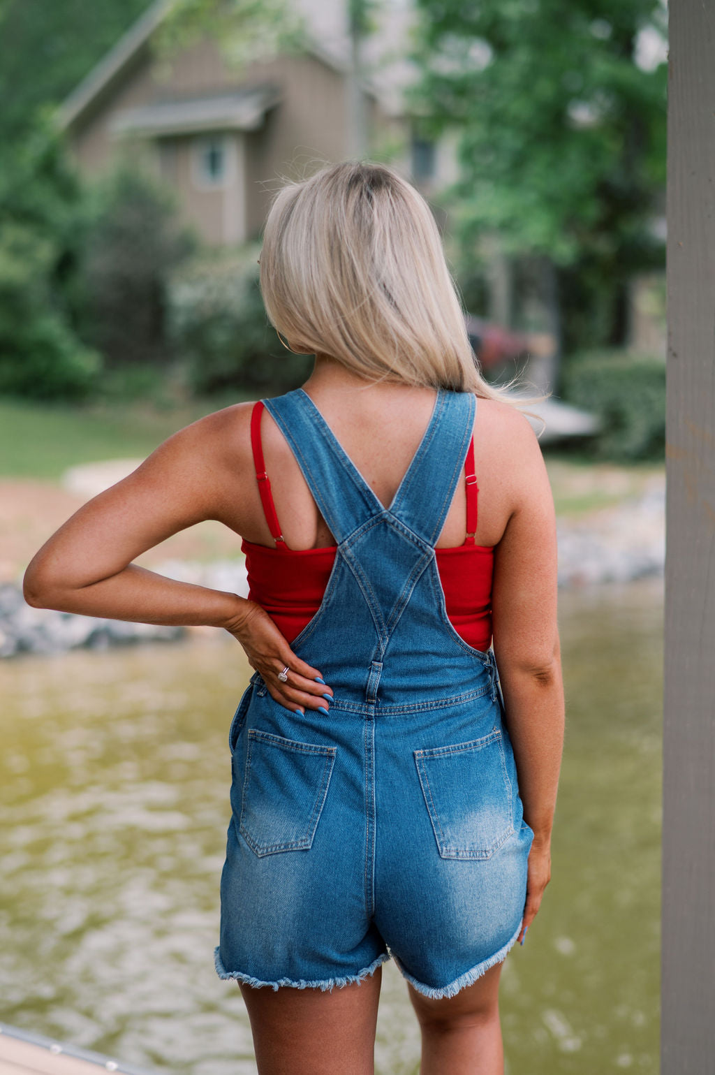 Quinn Vintage Overalls-Denim