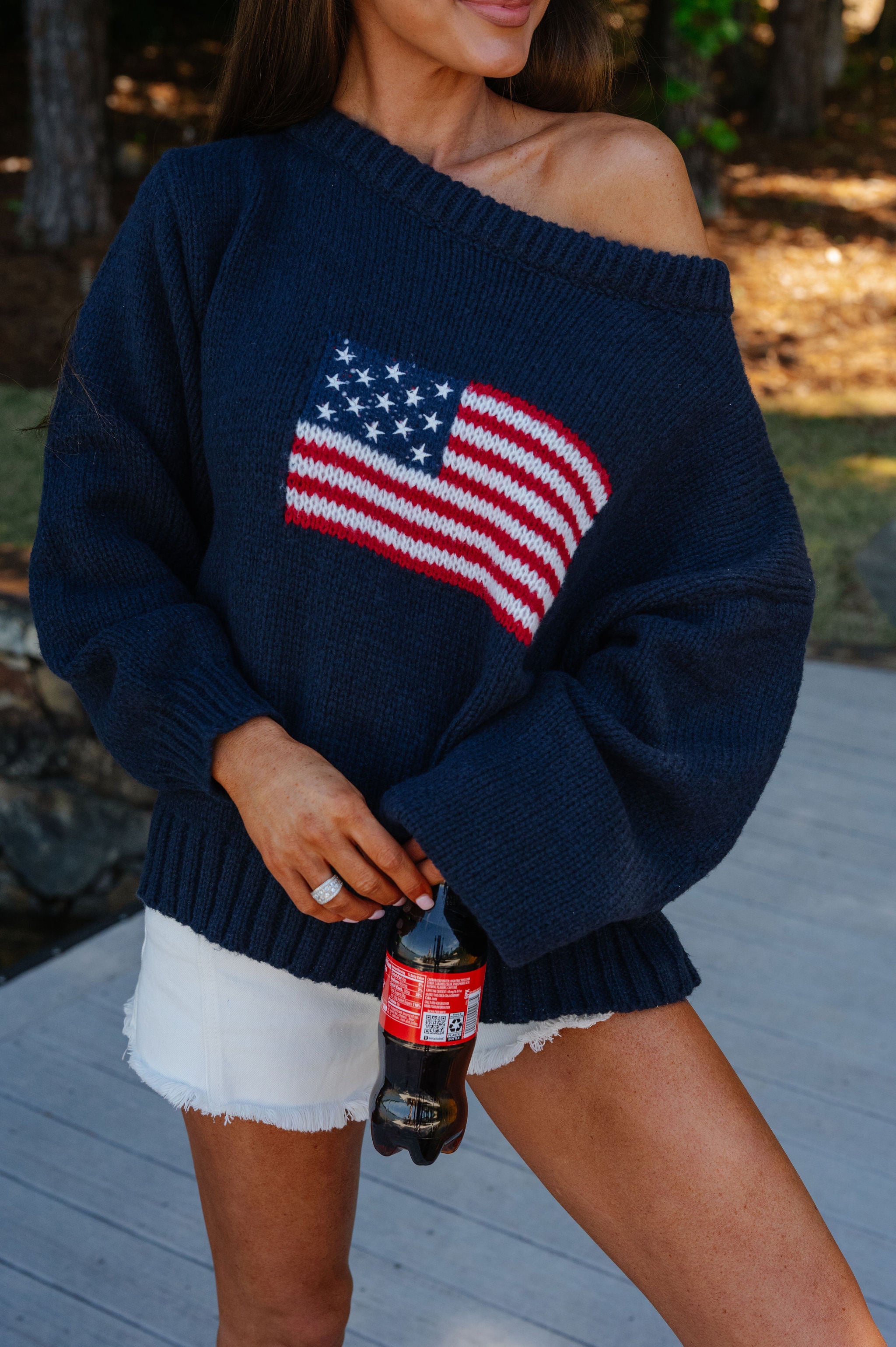 Whitley Sweater-Navy
