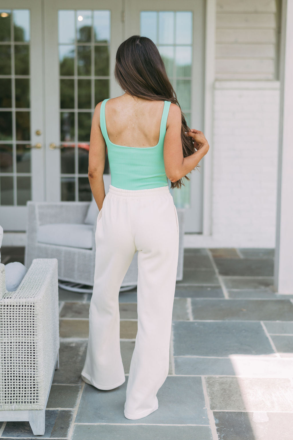 Helen Lounge Pants-Cream