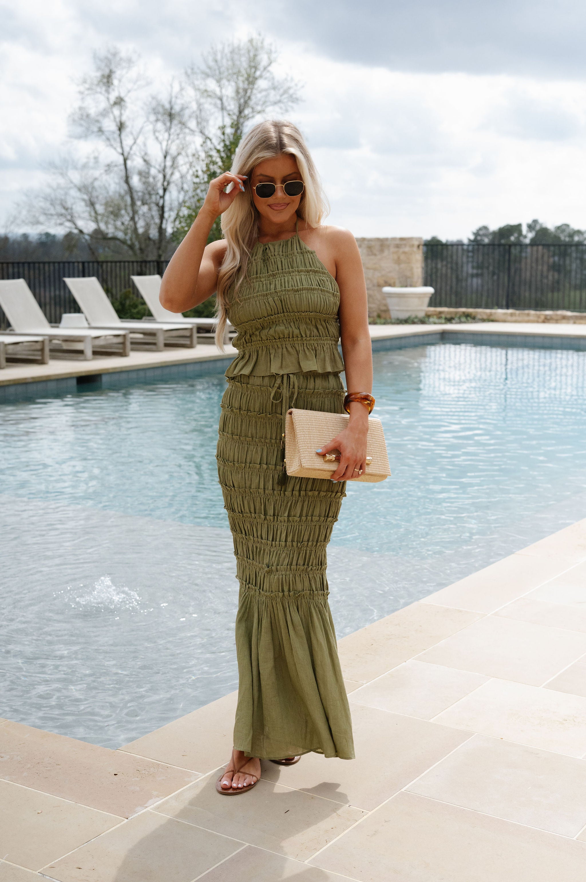 Endless Shore Set- Olive