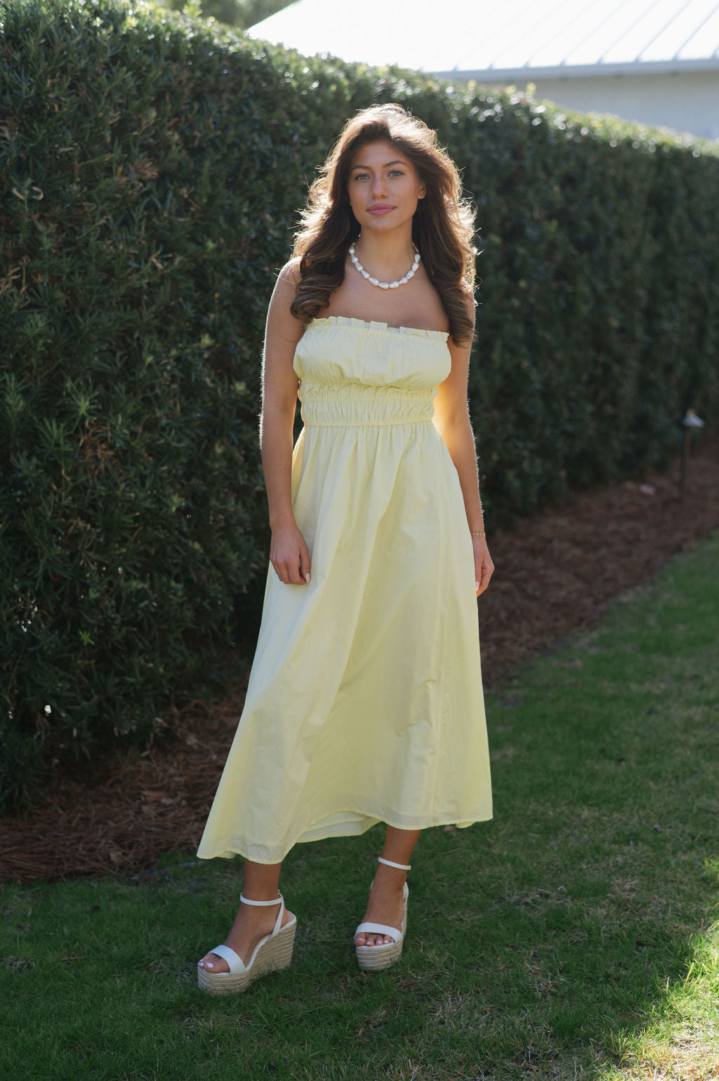 Lemon Maxi Dress