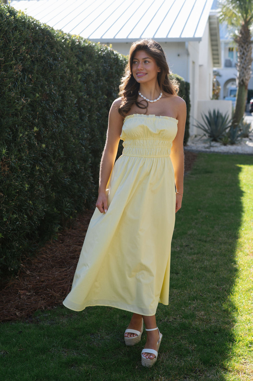 Lemon Maxi Dress