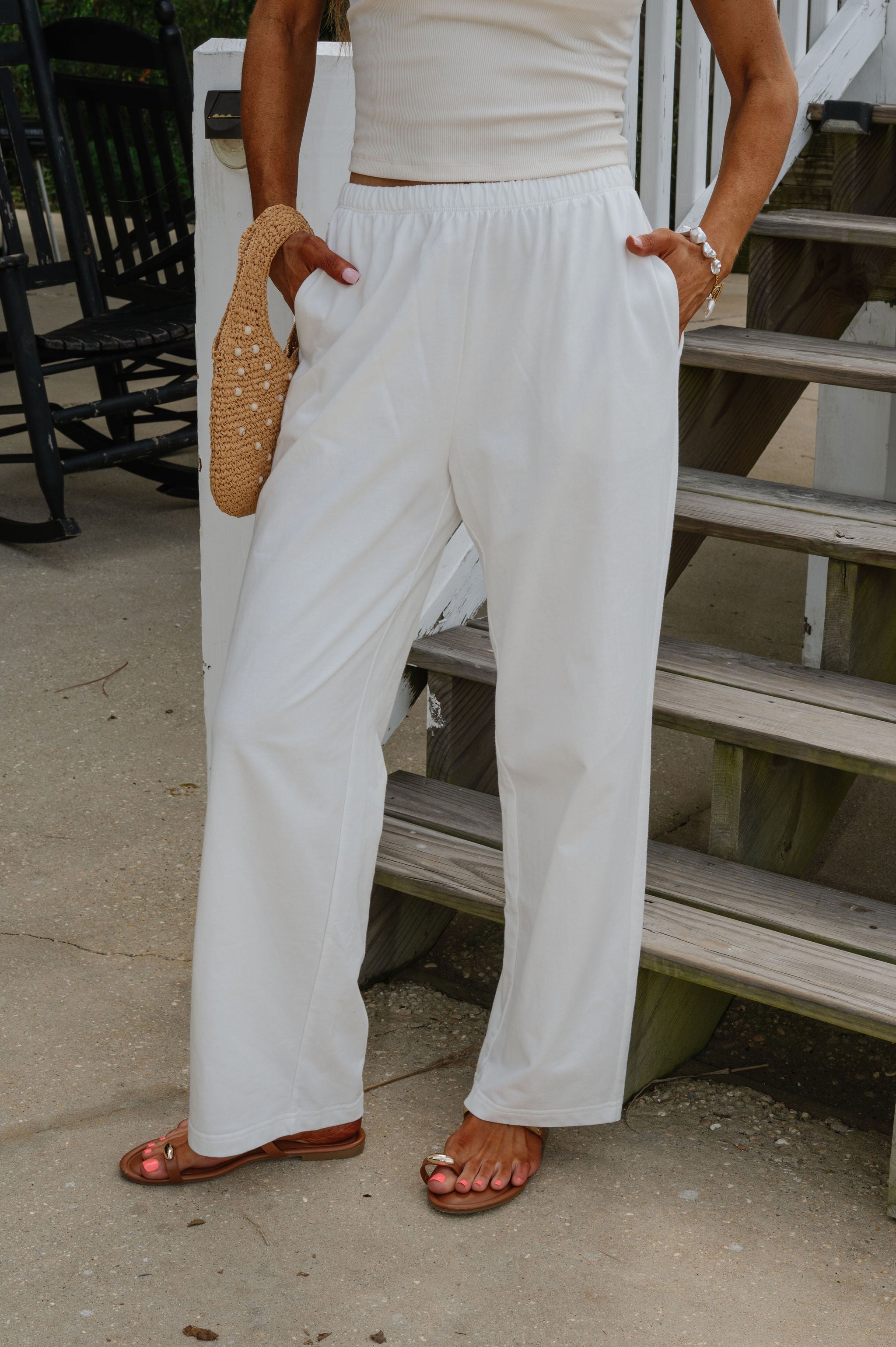 Theo Pant- Off White