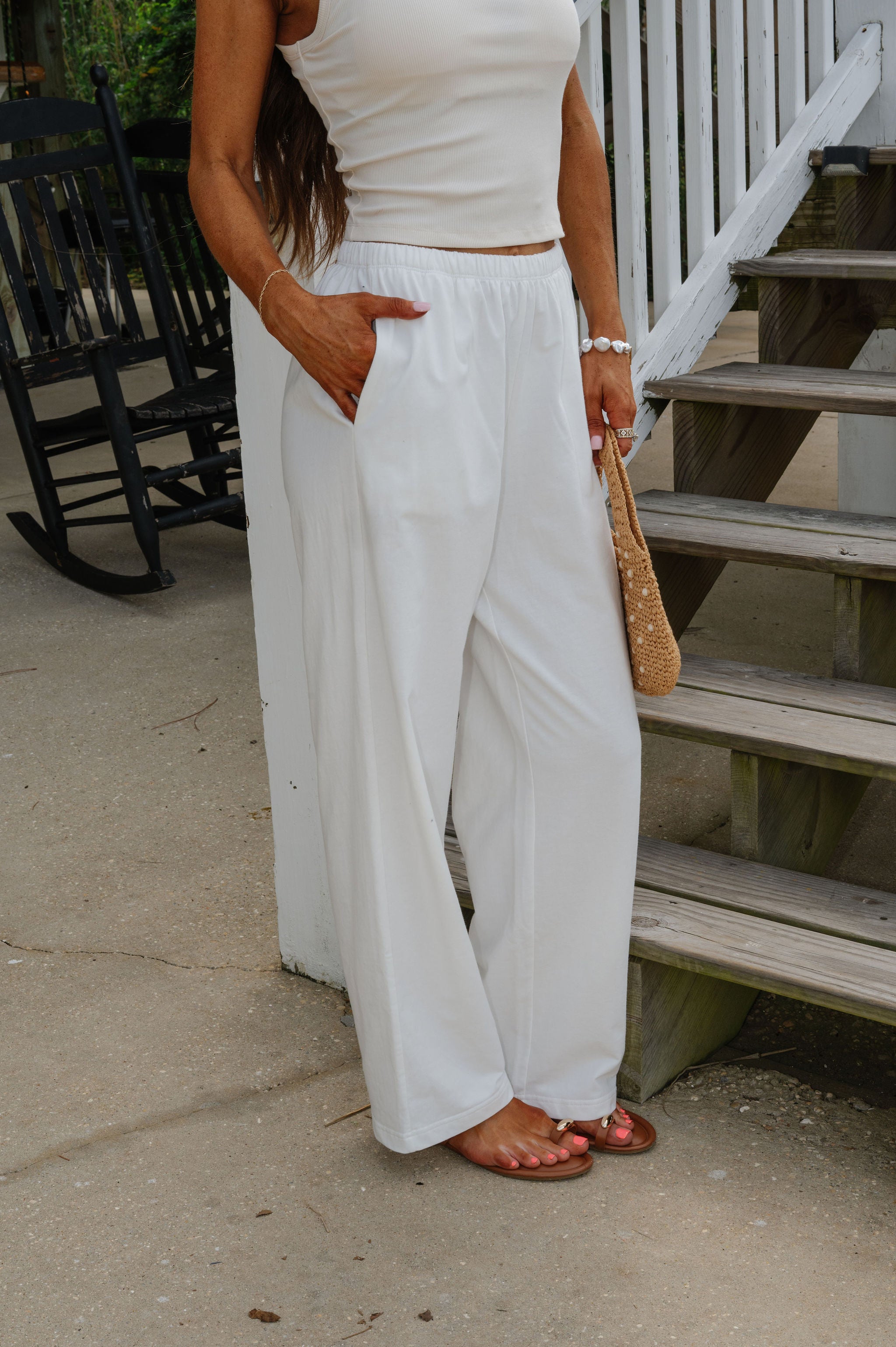 Theo Pant- Off White