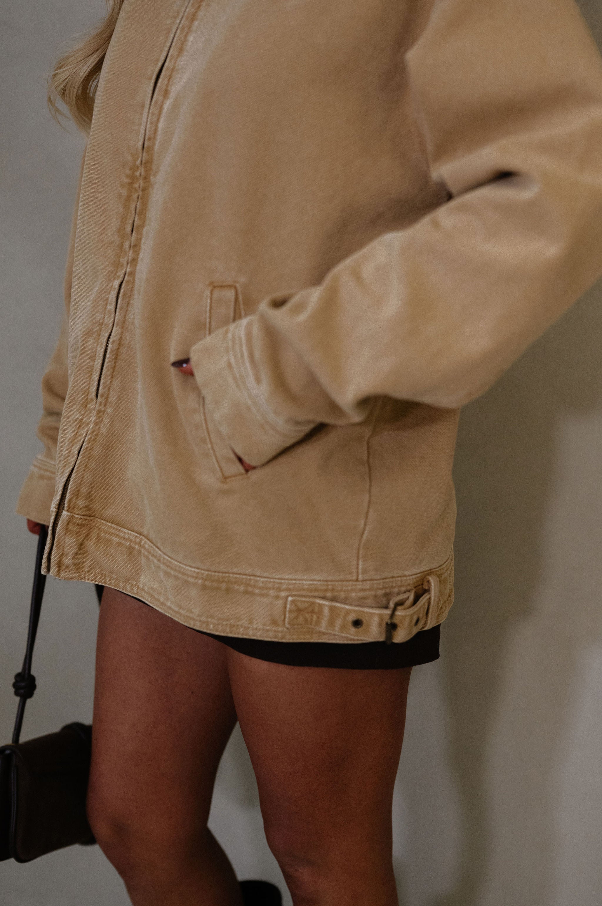 Elliott Barn Jacket-Taupe