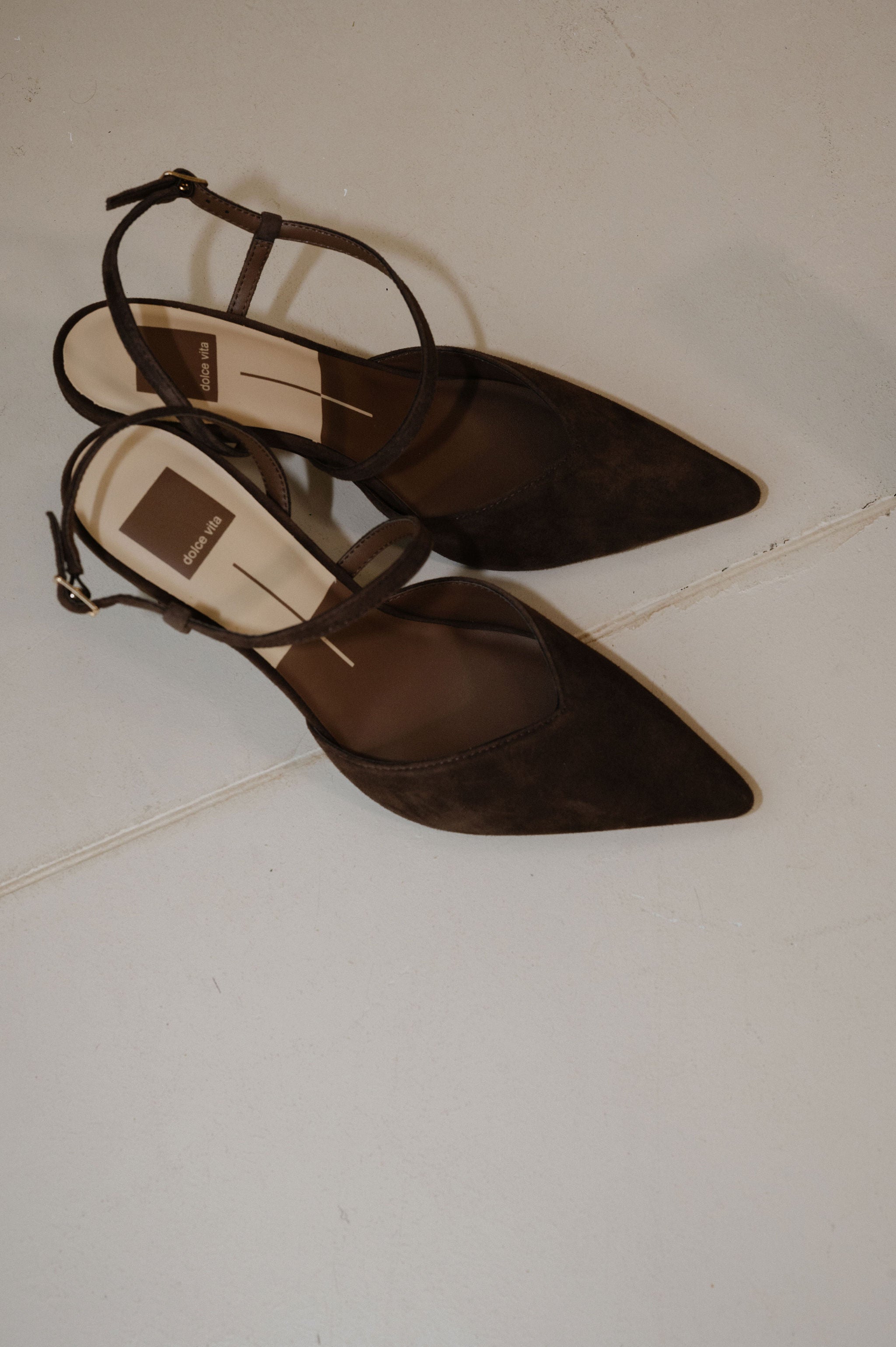 Dolce Vita Kamra Heels-Dark Brown