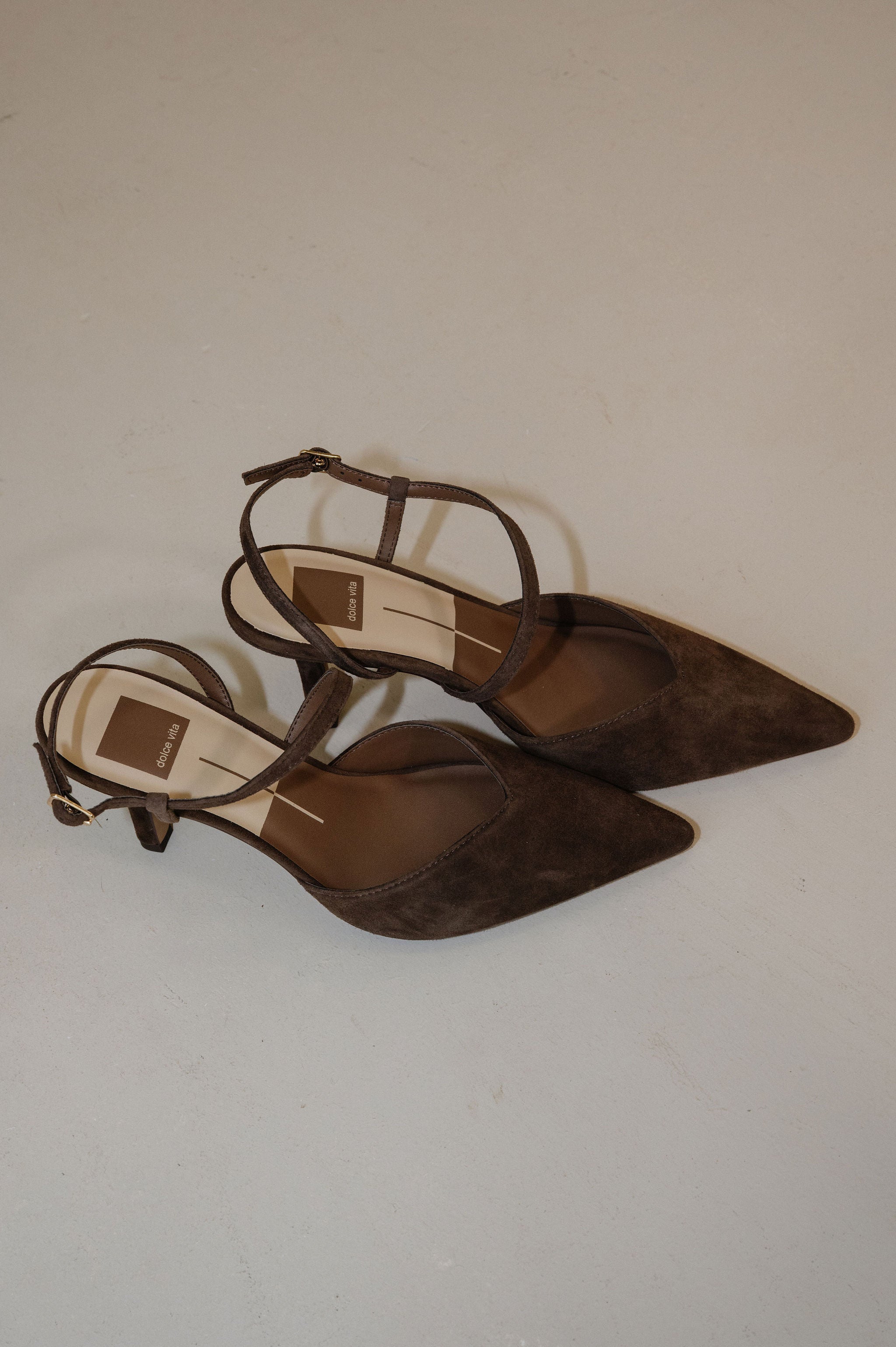 Dolce Vita Kamra Heels-Dark Brown