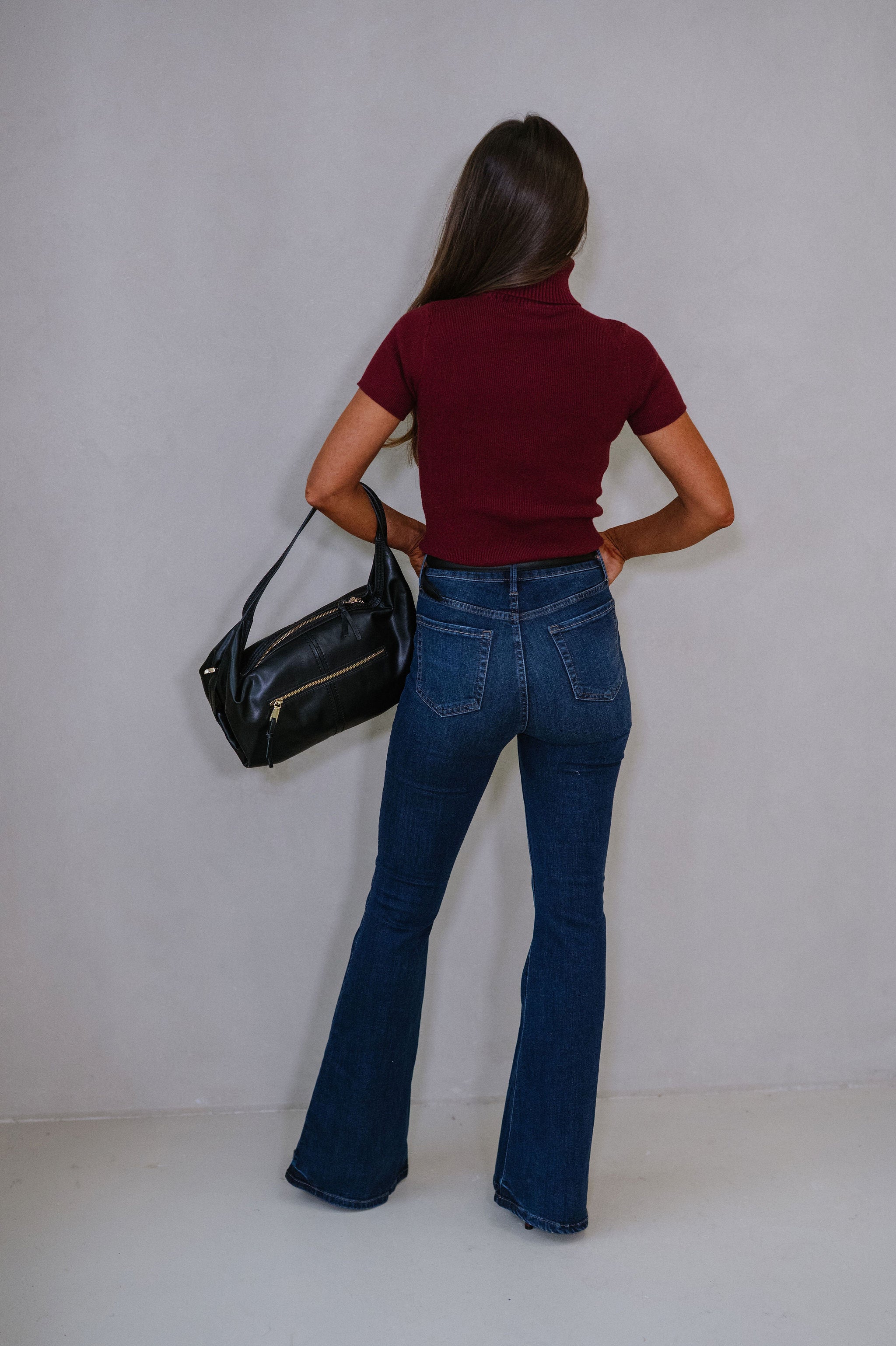 Monica Sweater-Burgundy