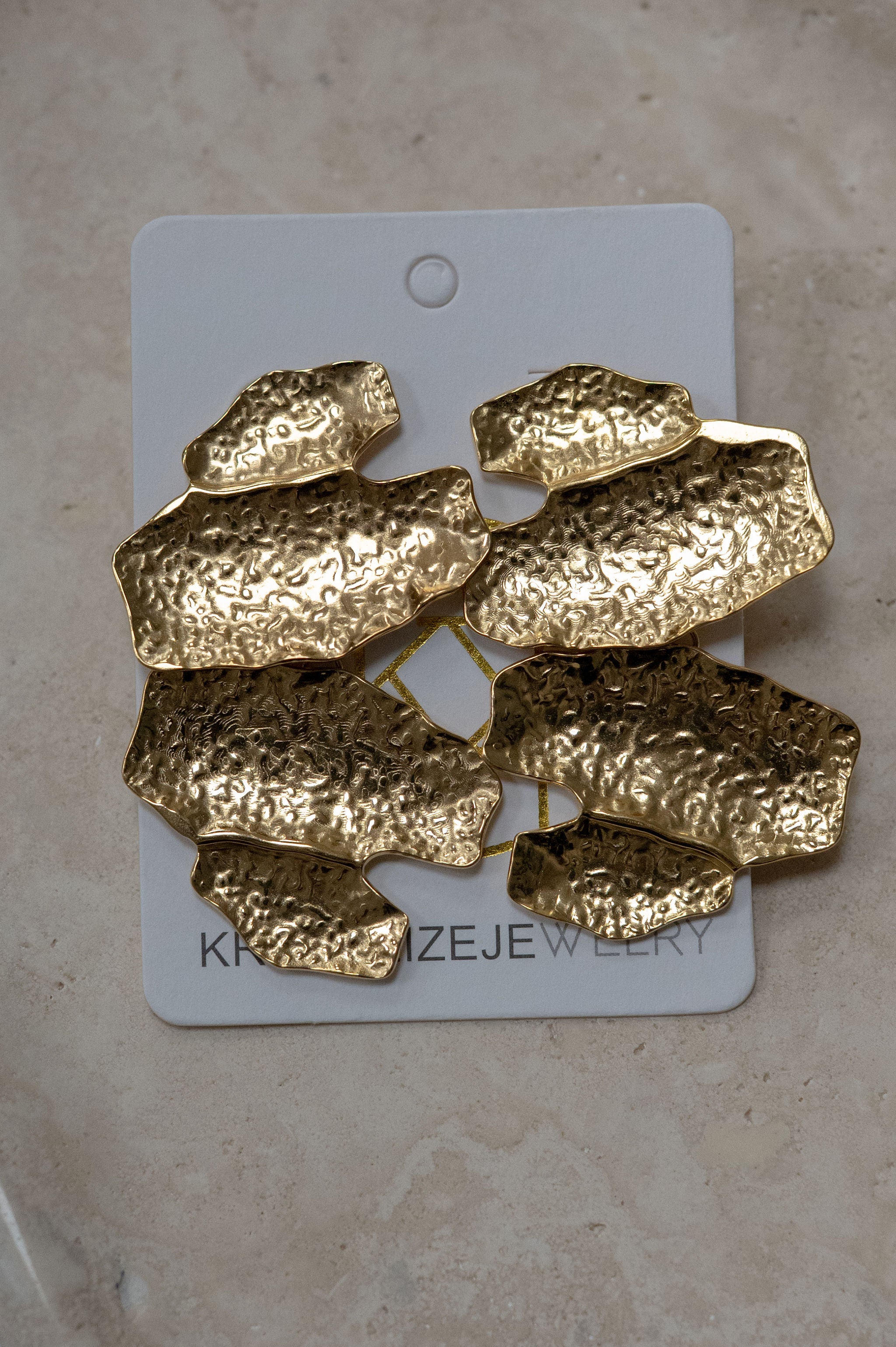 Gigi Earrings-Gold