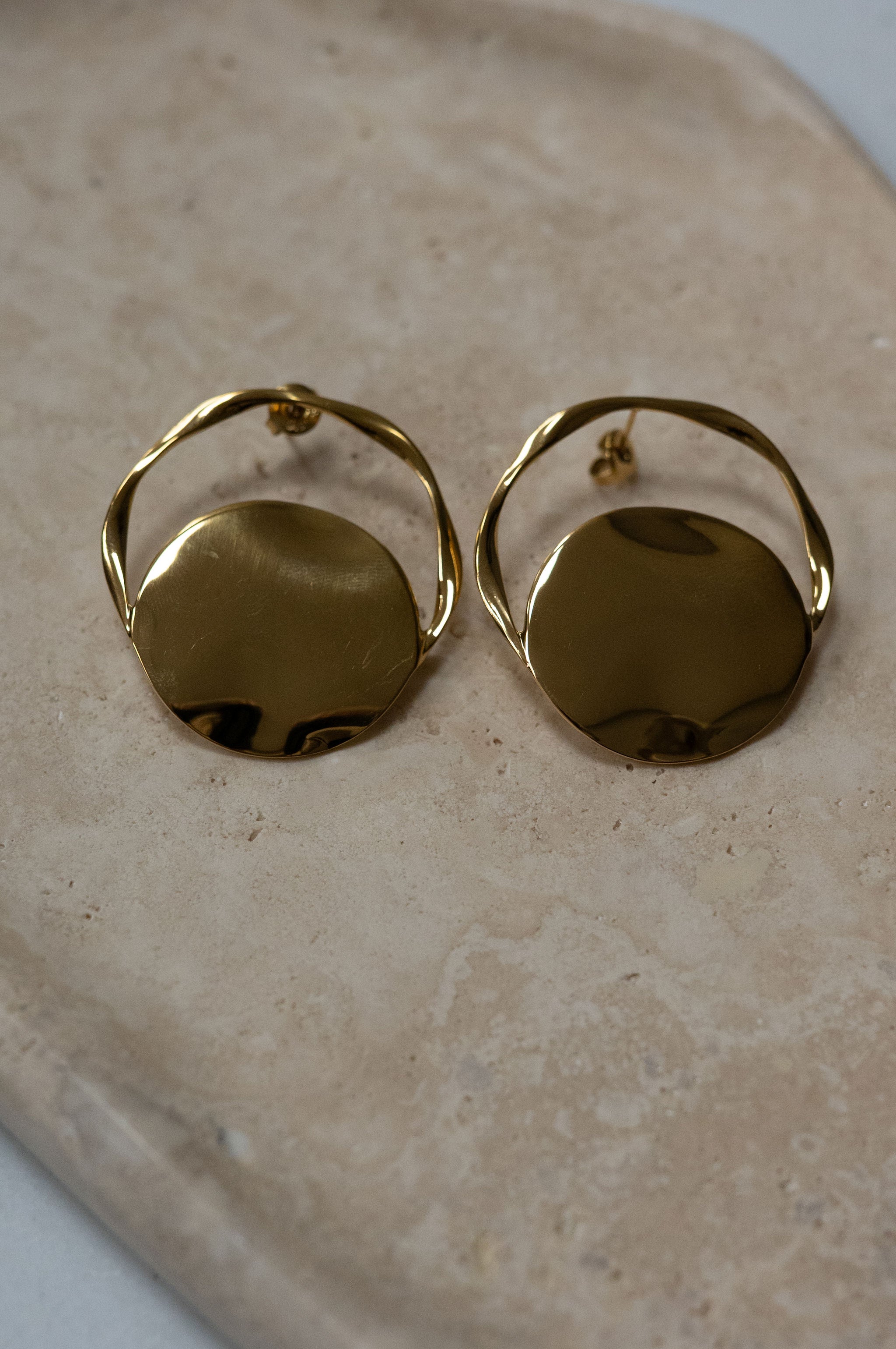Dillen Earrings-Gold