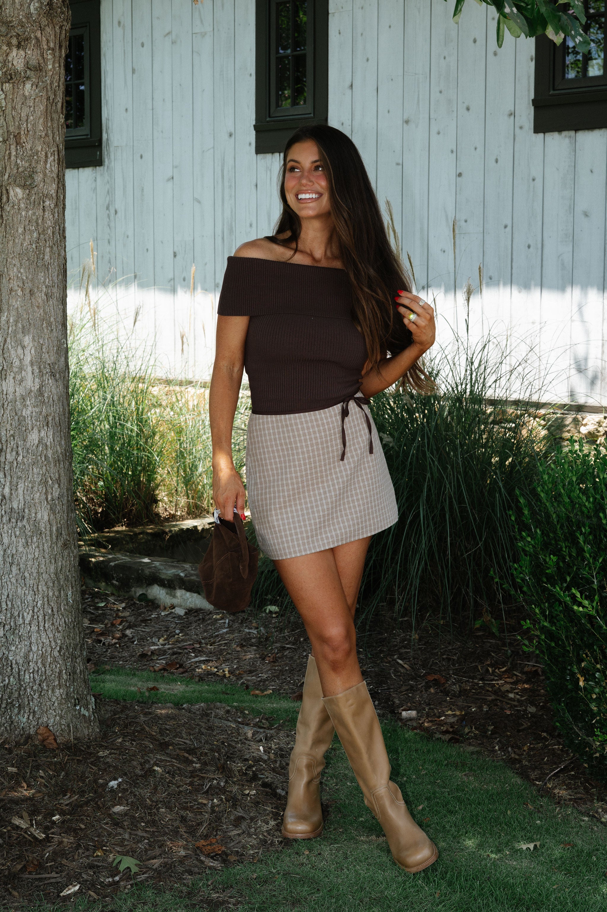 Veena Top-Brown