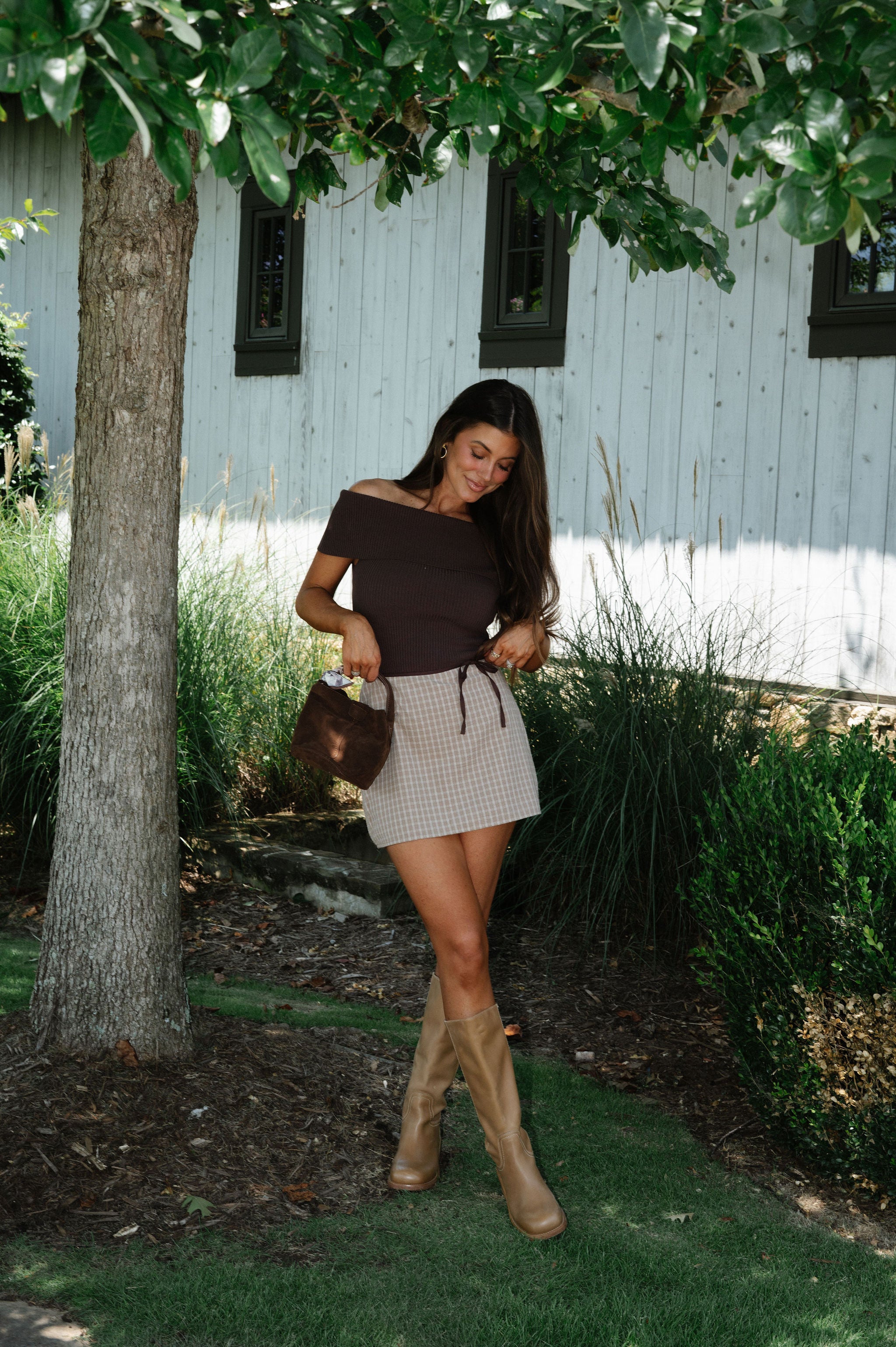 Veena Top-Brown
